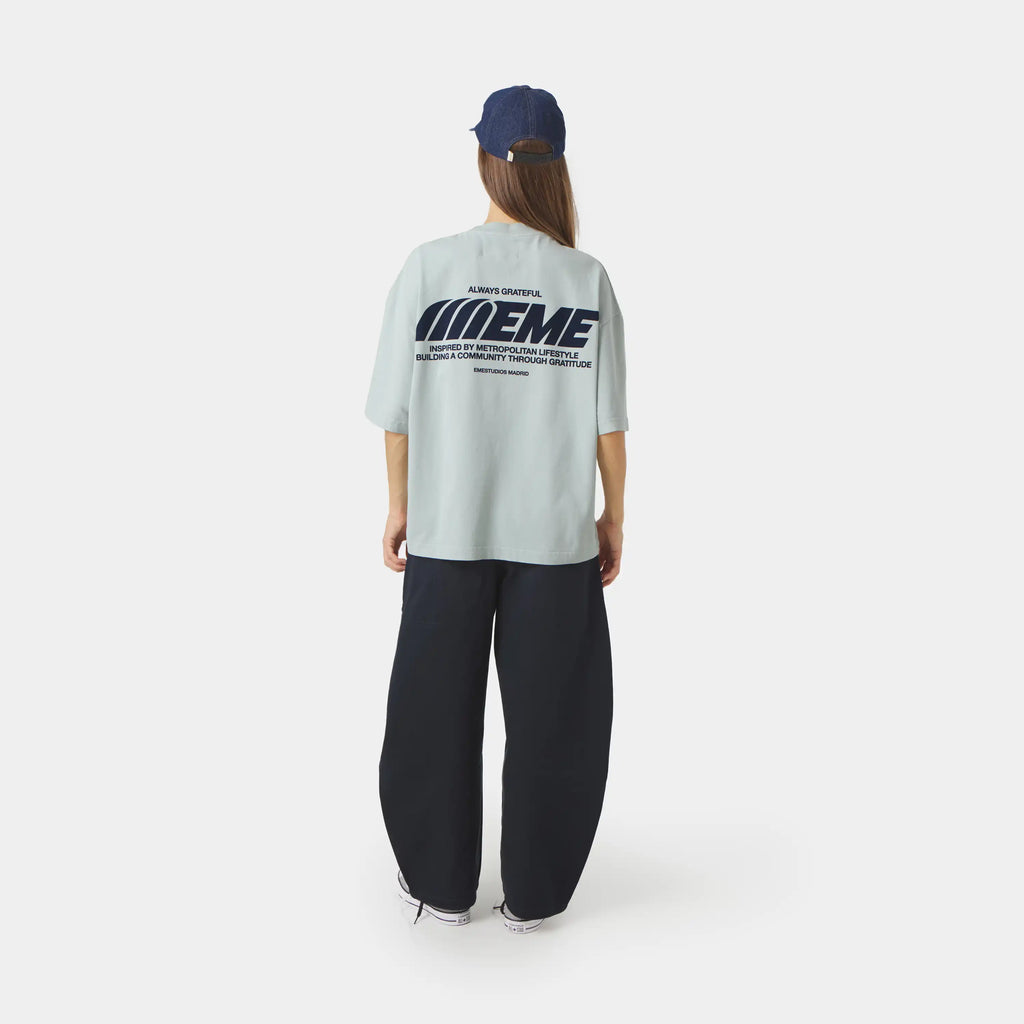 Zephyr Heather Grey Oversized Tee