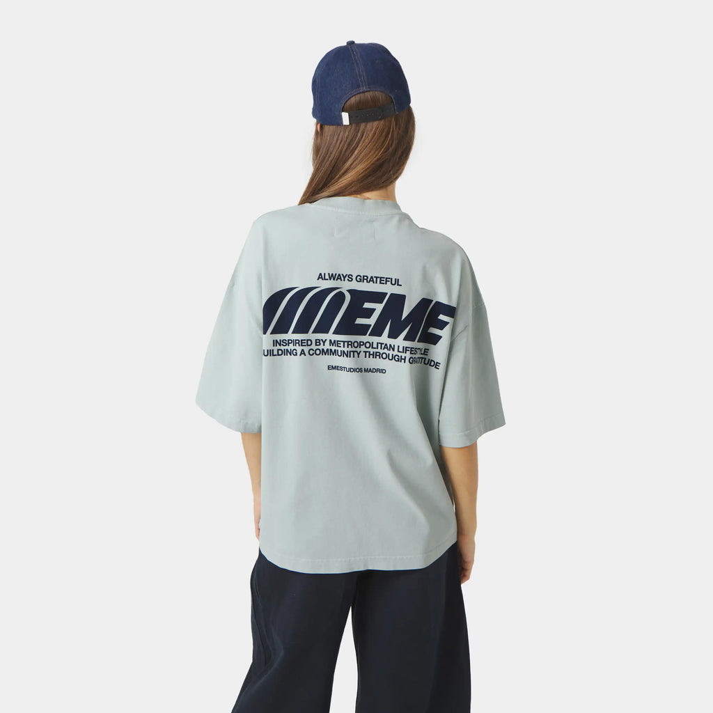 Zephyr Heather Grey Oversized Tee