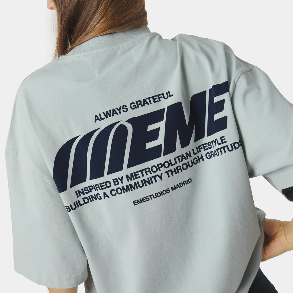 Zephyr Heather Grey Oversized Tee