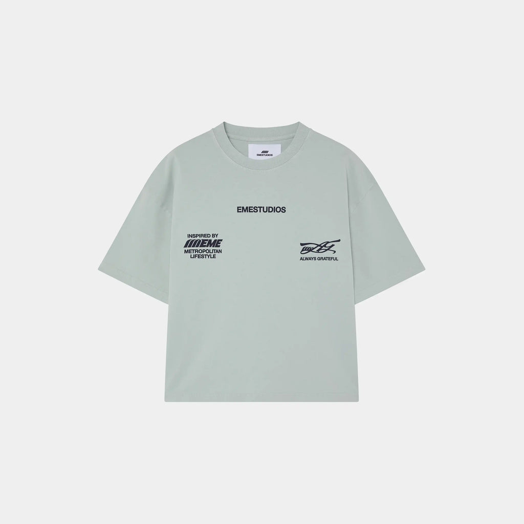Zephyr Heather Grey Oversized Tee