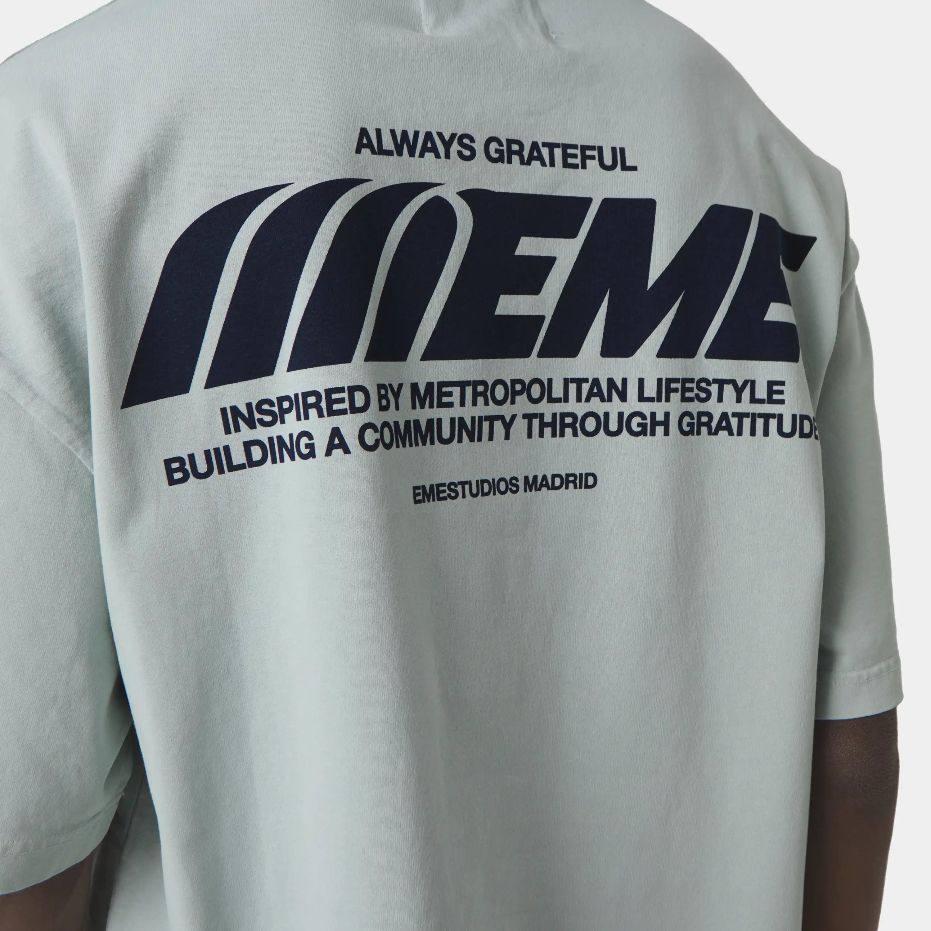 Zephyr Heather Grey Oversized Tee