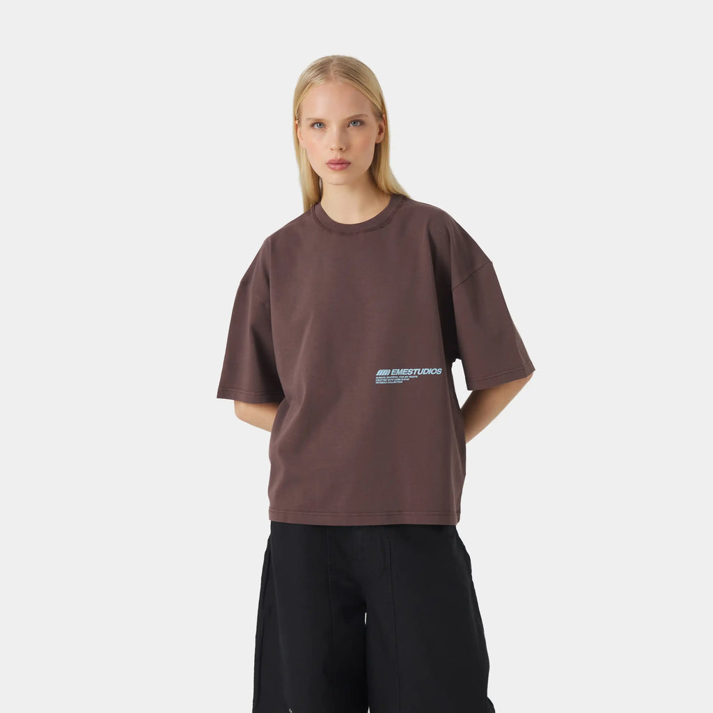 Roots Choco Oversized Tee