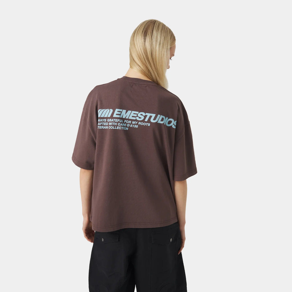 Roots Choco Oversized Tee