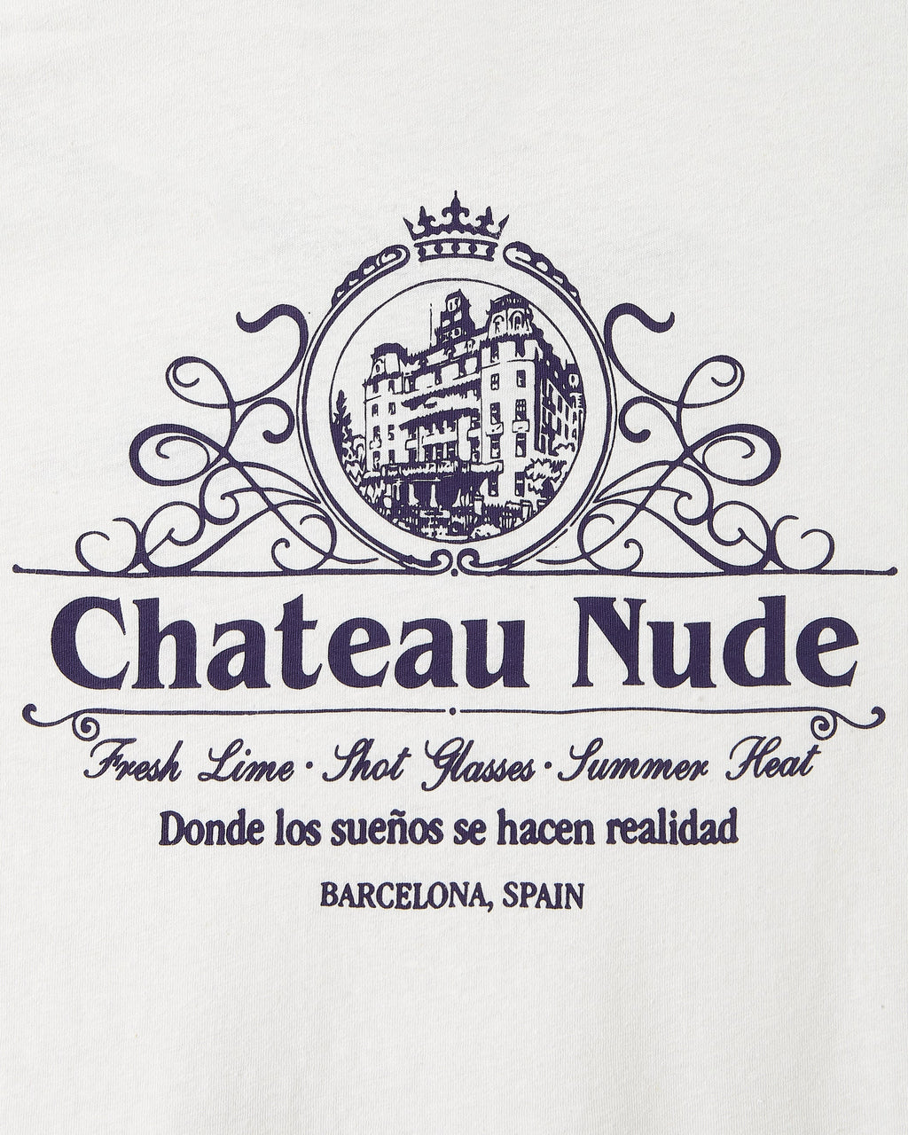 Camiseta Chateau Blanca