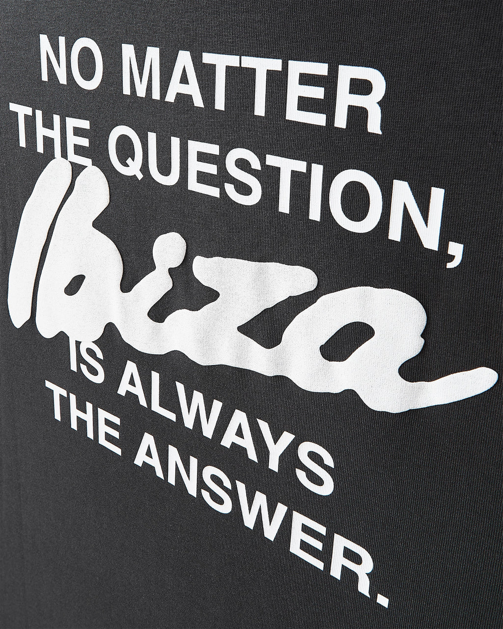 Camiseta Answer Gris Oscuro