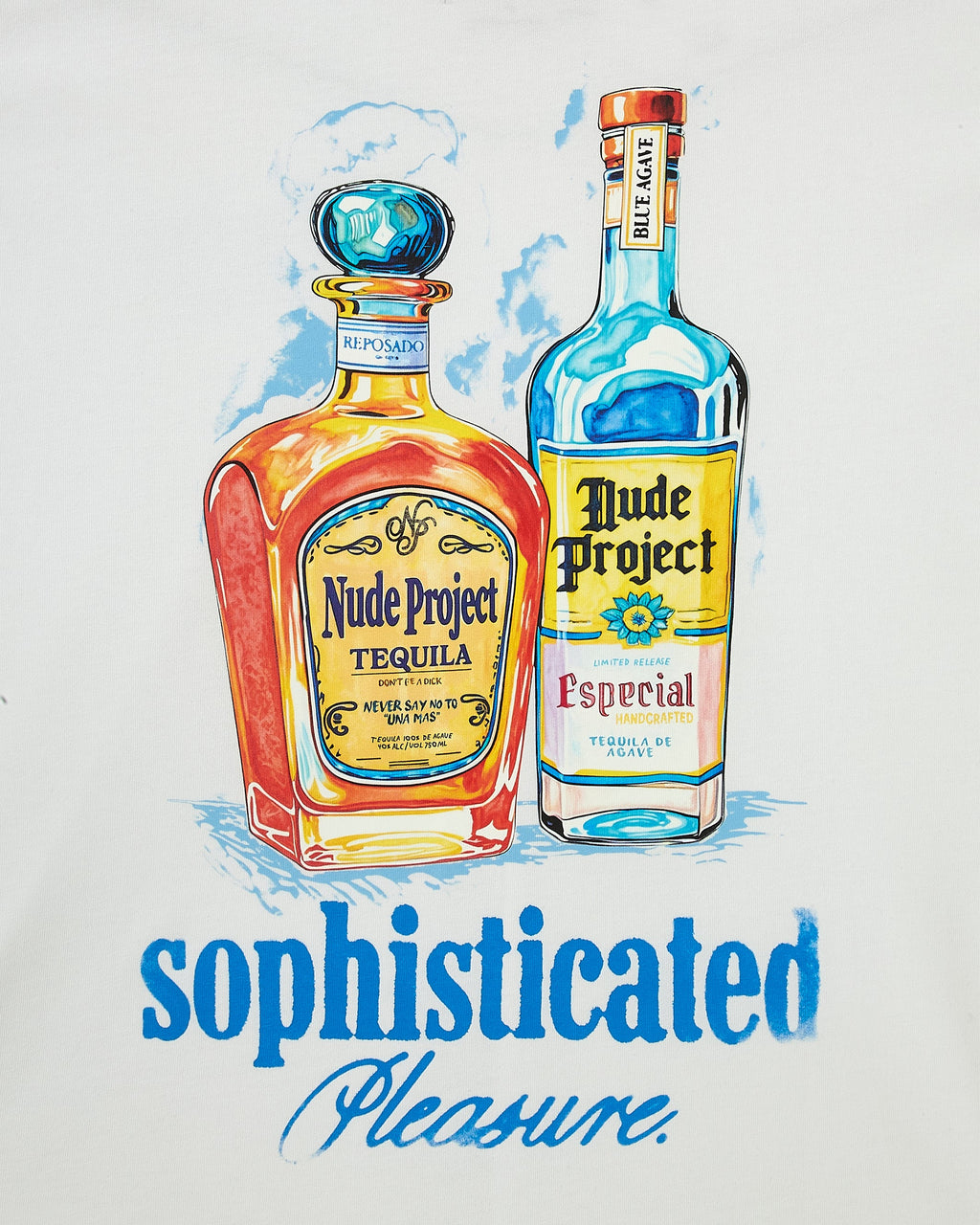 Camiseta Pleasures Blanca