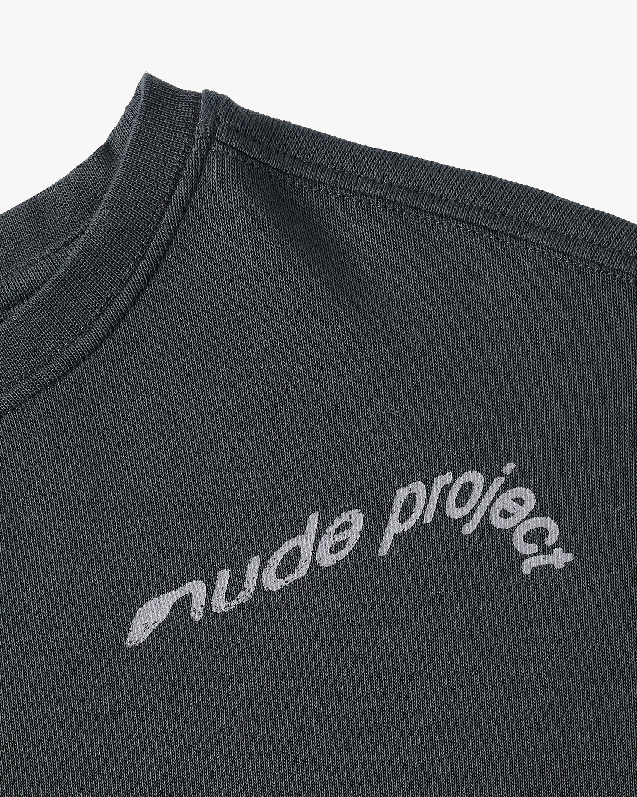 Camiseta Manga Larga Gallery Gris Oscuro