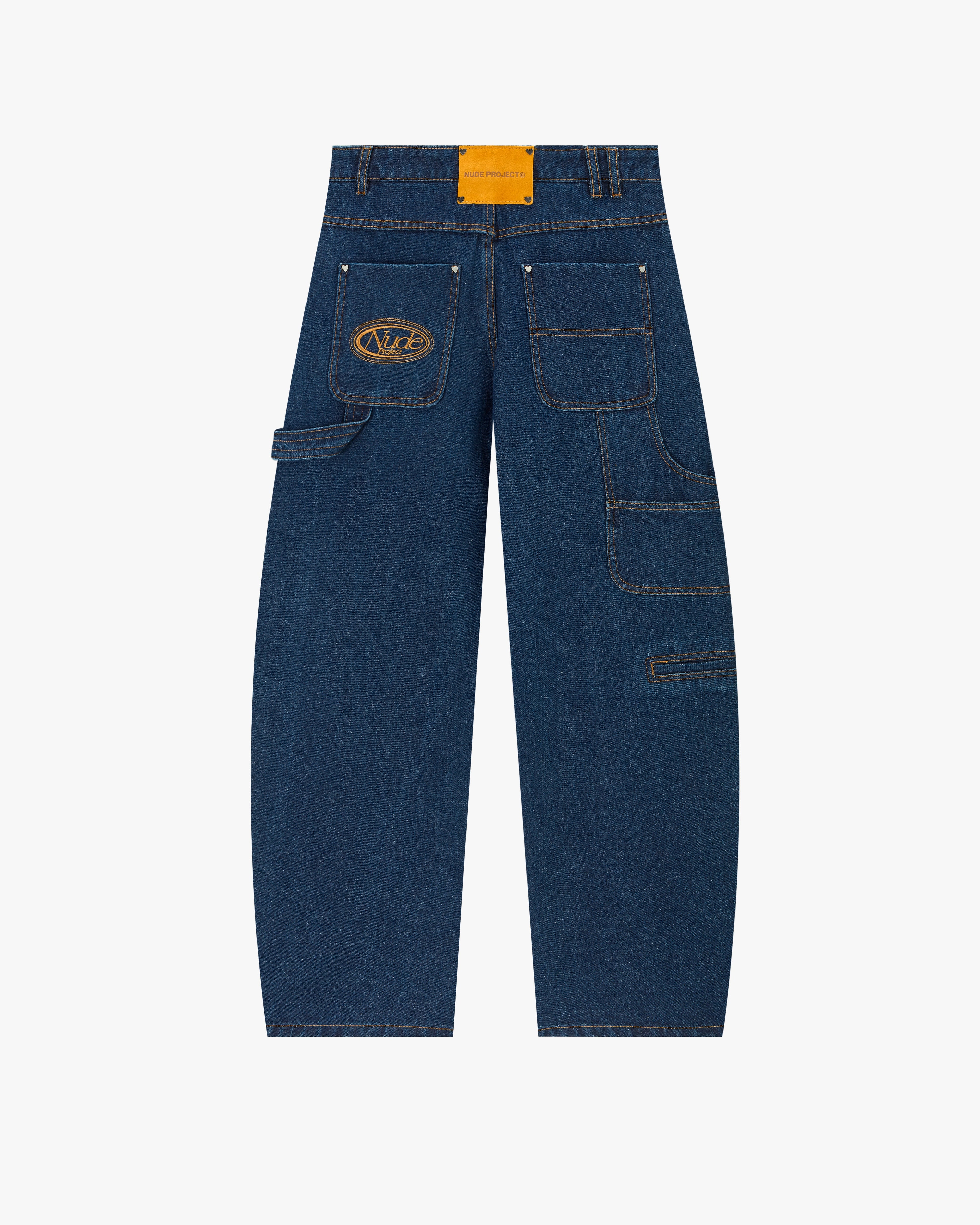 Pantalón Vaquero Barrel Indigo