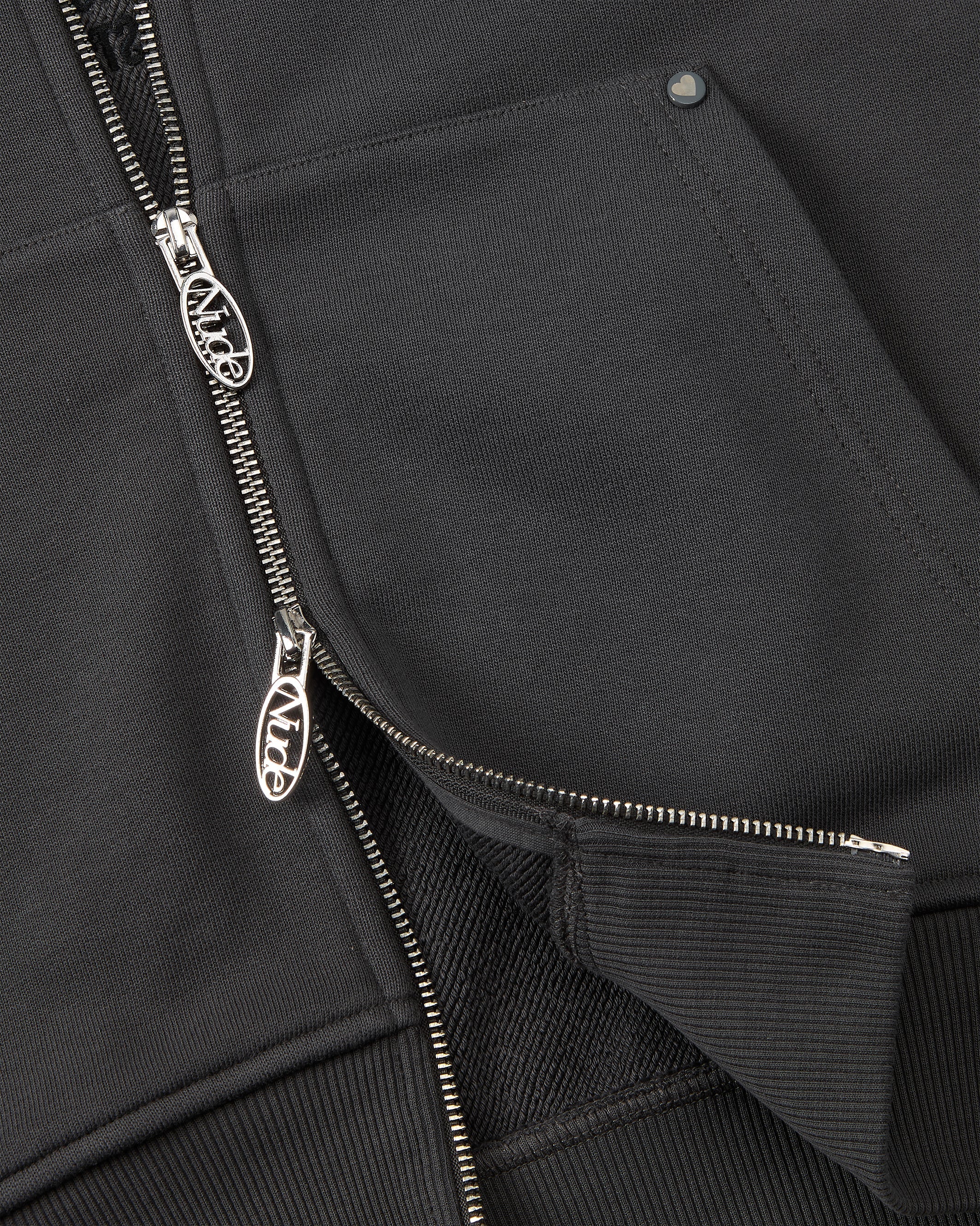 Sudadera Con Cremallera Beast Gris Oscuro