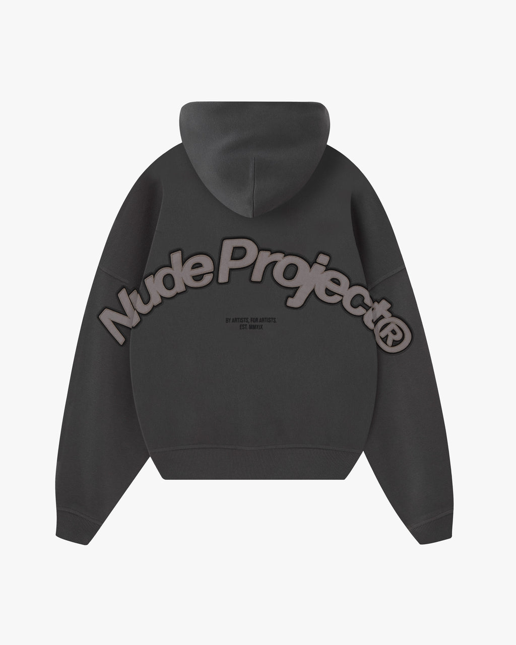 Sudadera Con Cremallera Beast Gris Oscuro