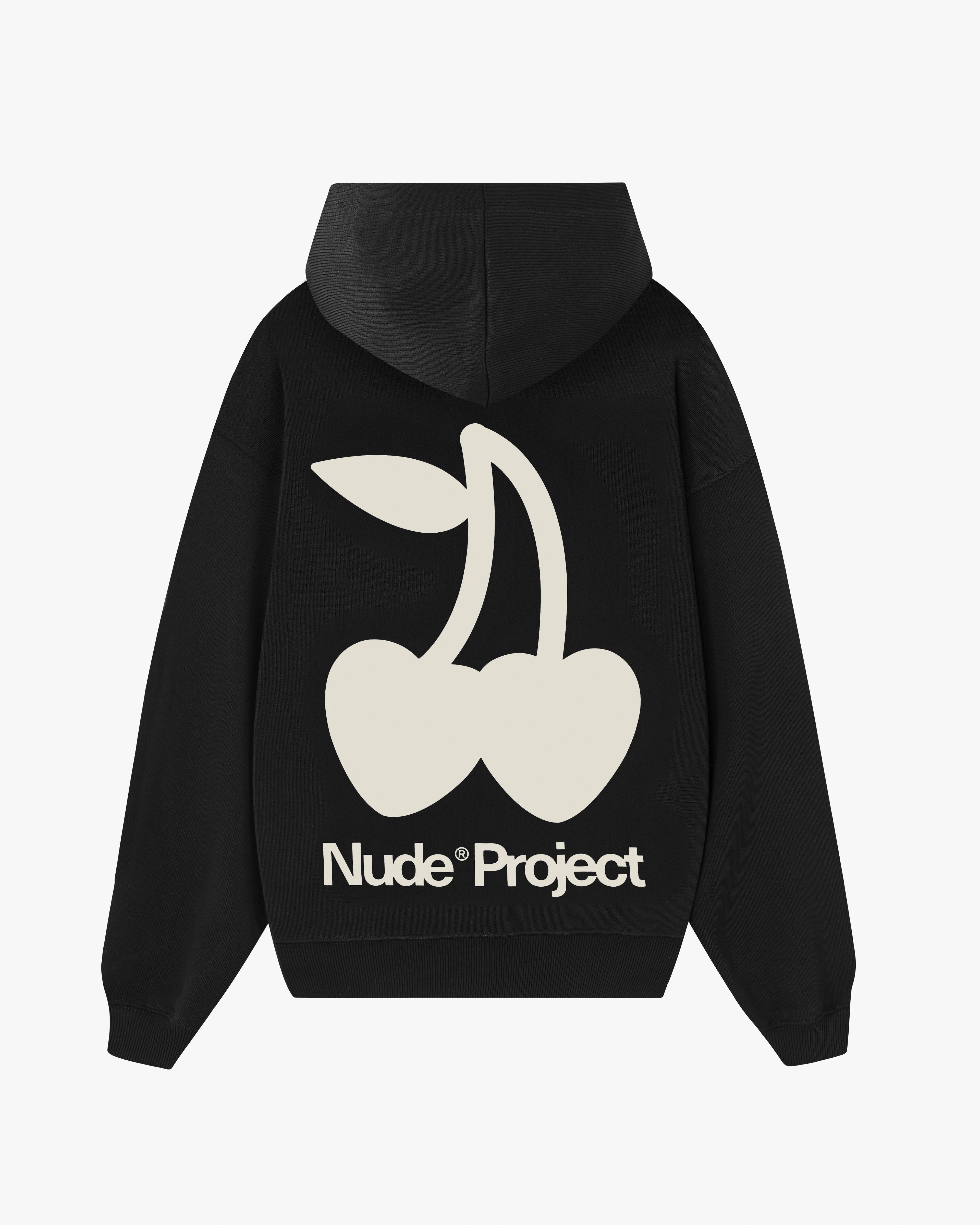 Cherry Logo Hoodie Black