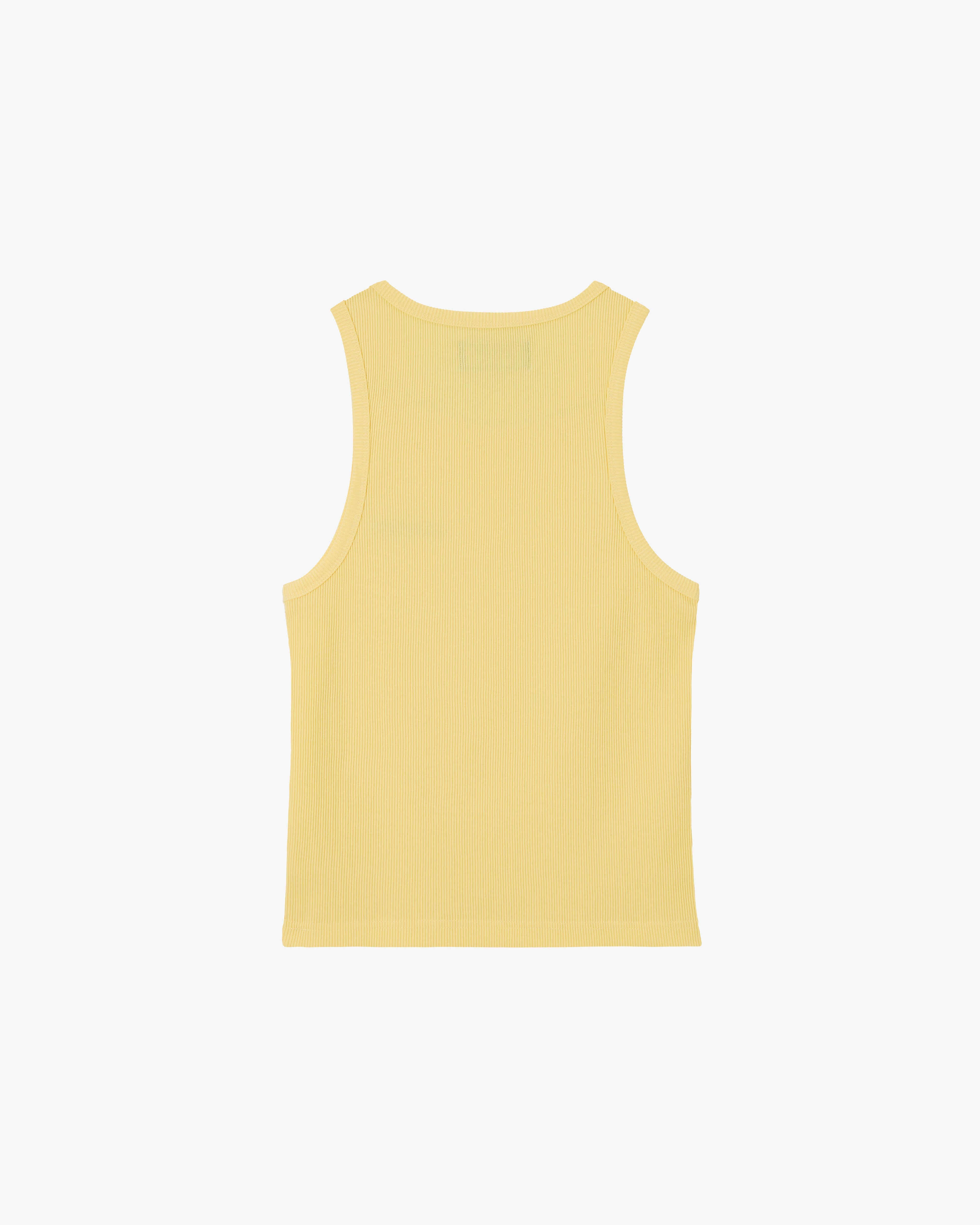 Camiseta Tirantes Básica - Azul Marino/Amarilla