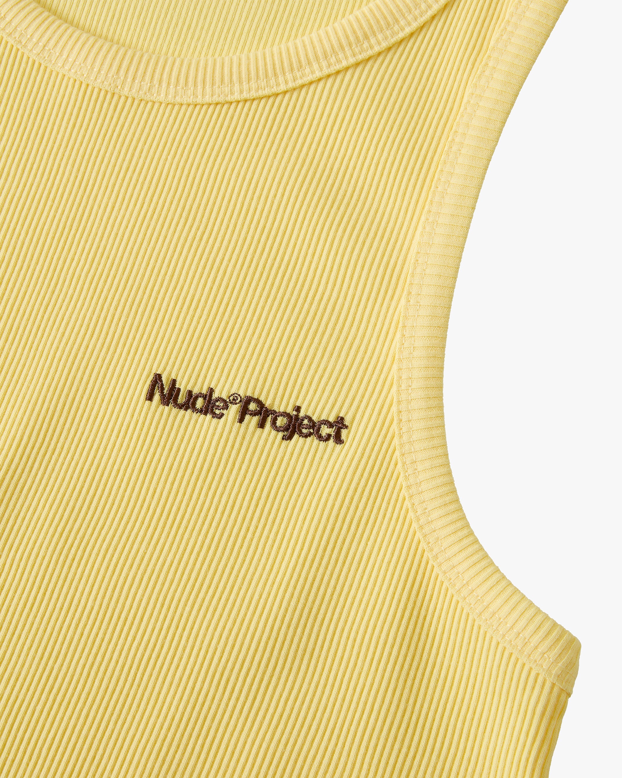 Camiseta Tirantes Básica - Azul Marino/Amarilla