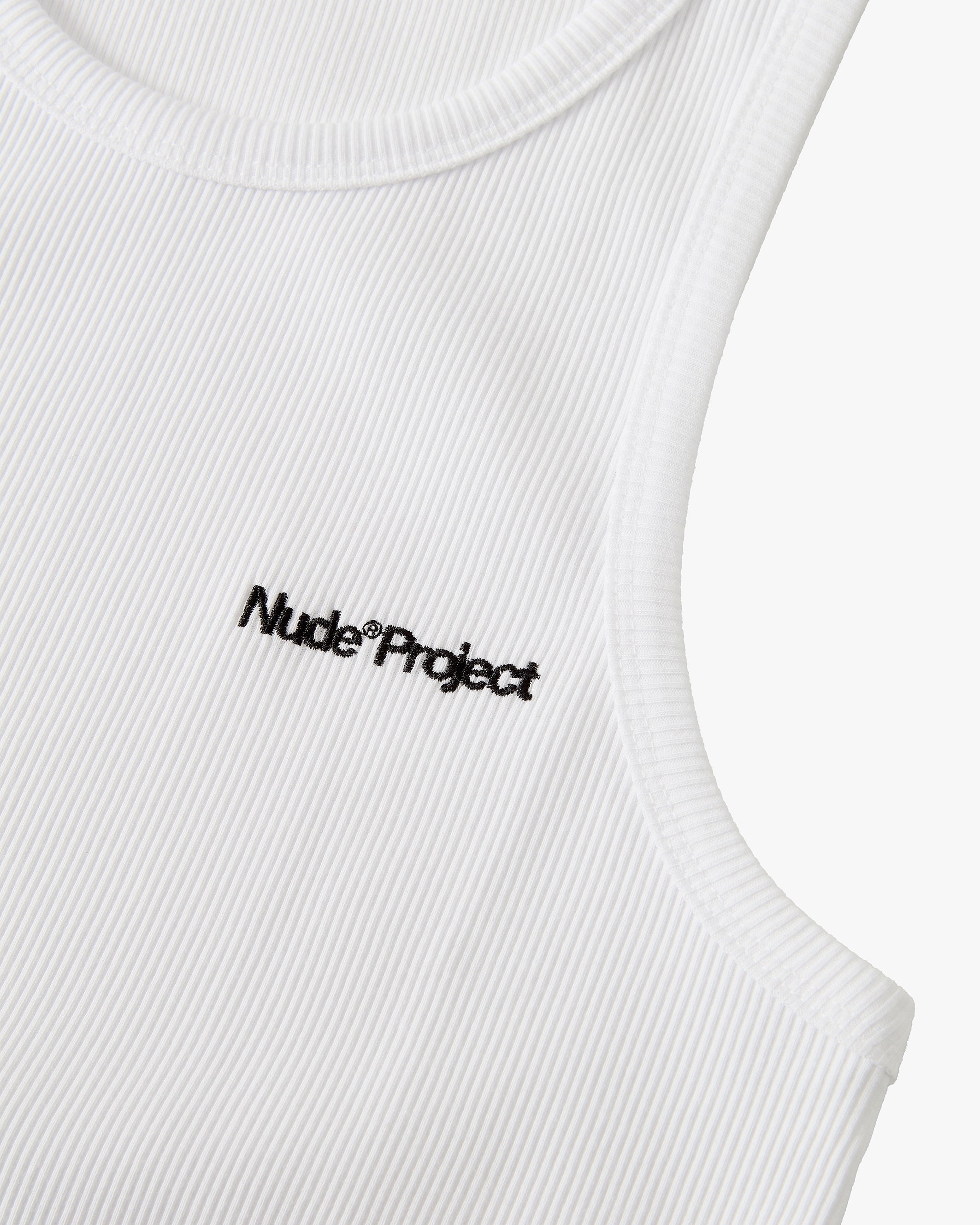 Camiseta Tirantes Básica - Negra/Blanca