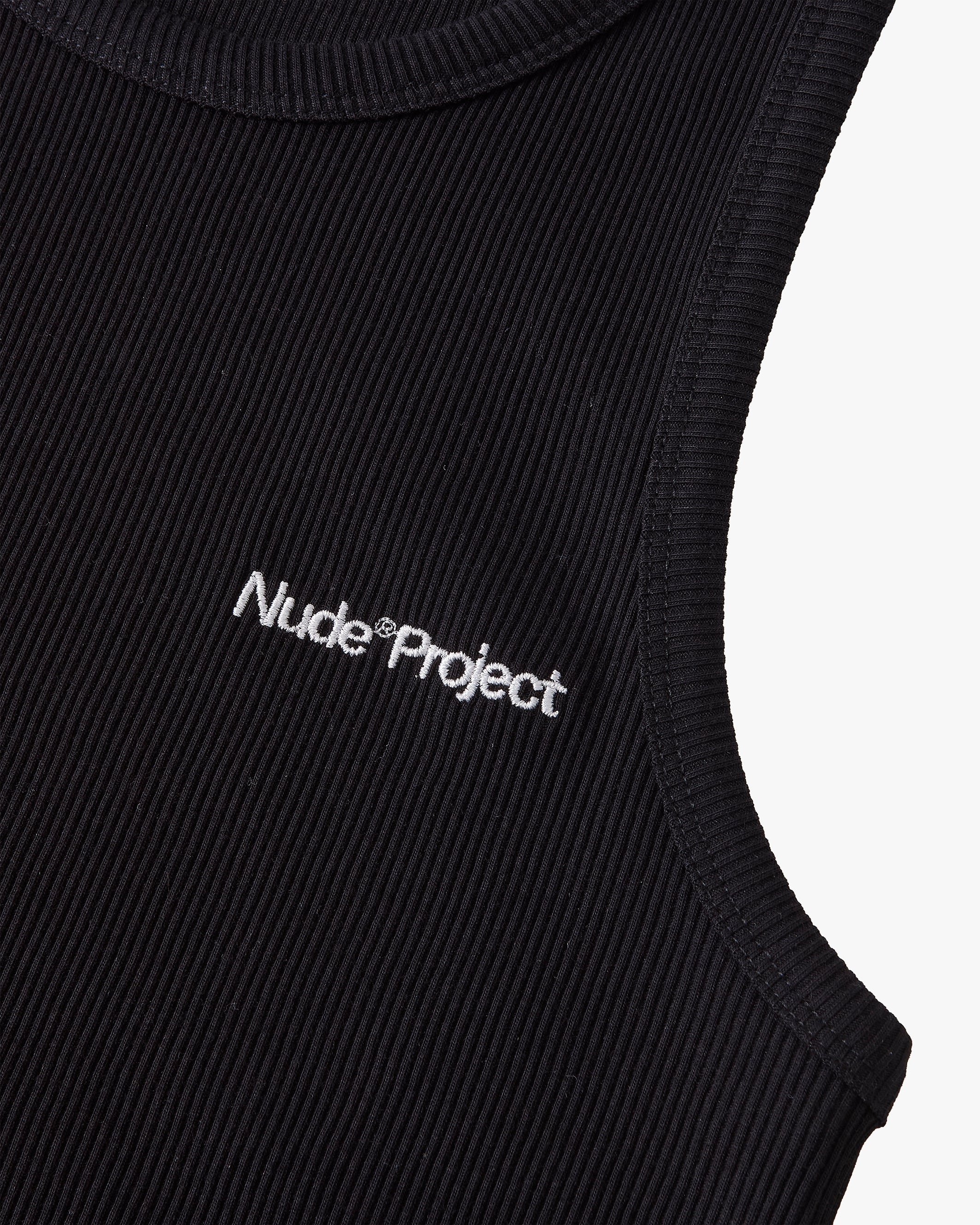 Camiseta Tirantes Básica - Negra/Blanca