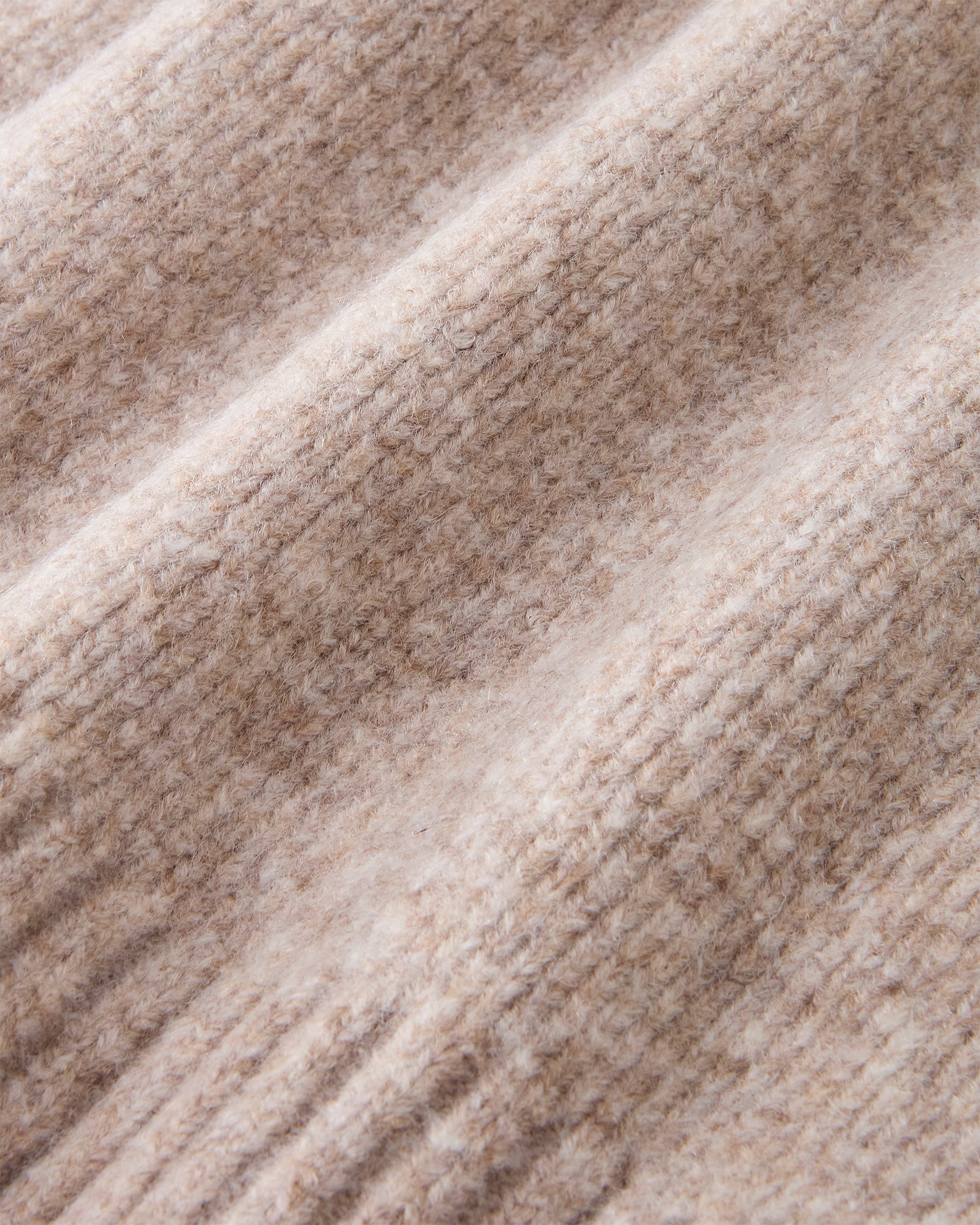 Cárdigan Con Cremallera Sweet Beige