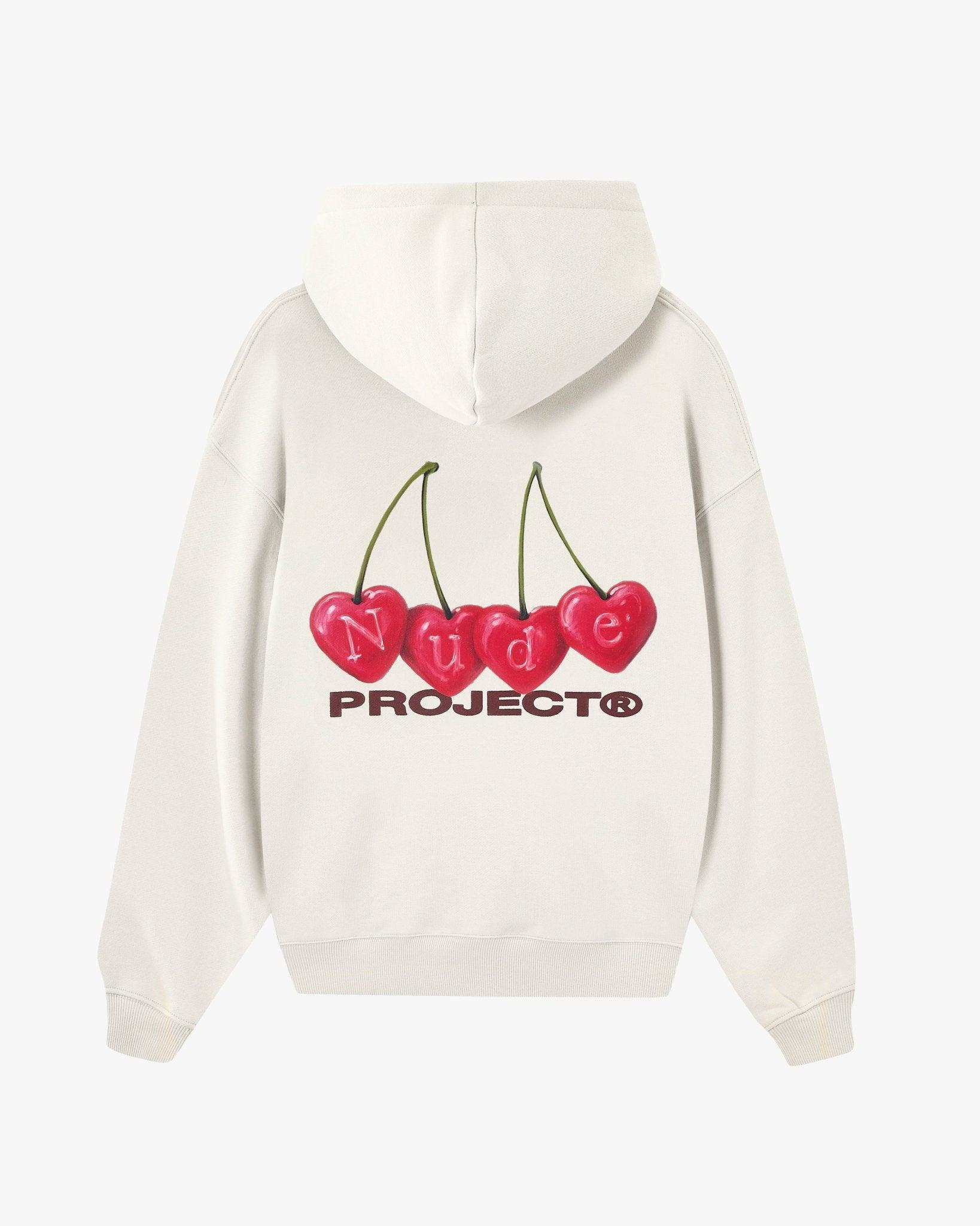 Sudadera Cherry Blanco Crema