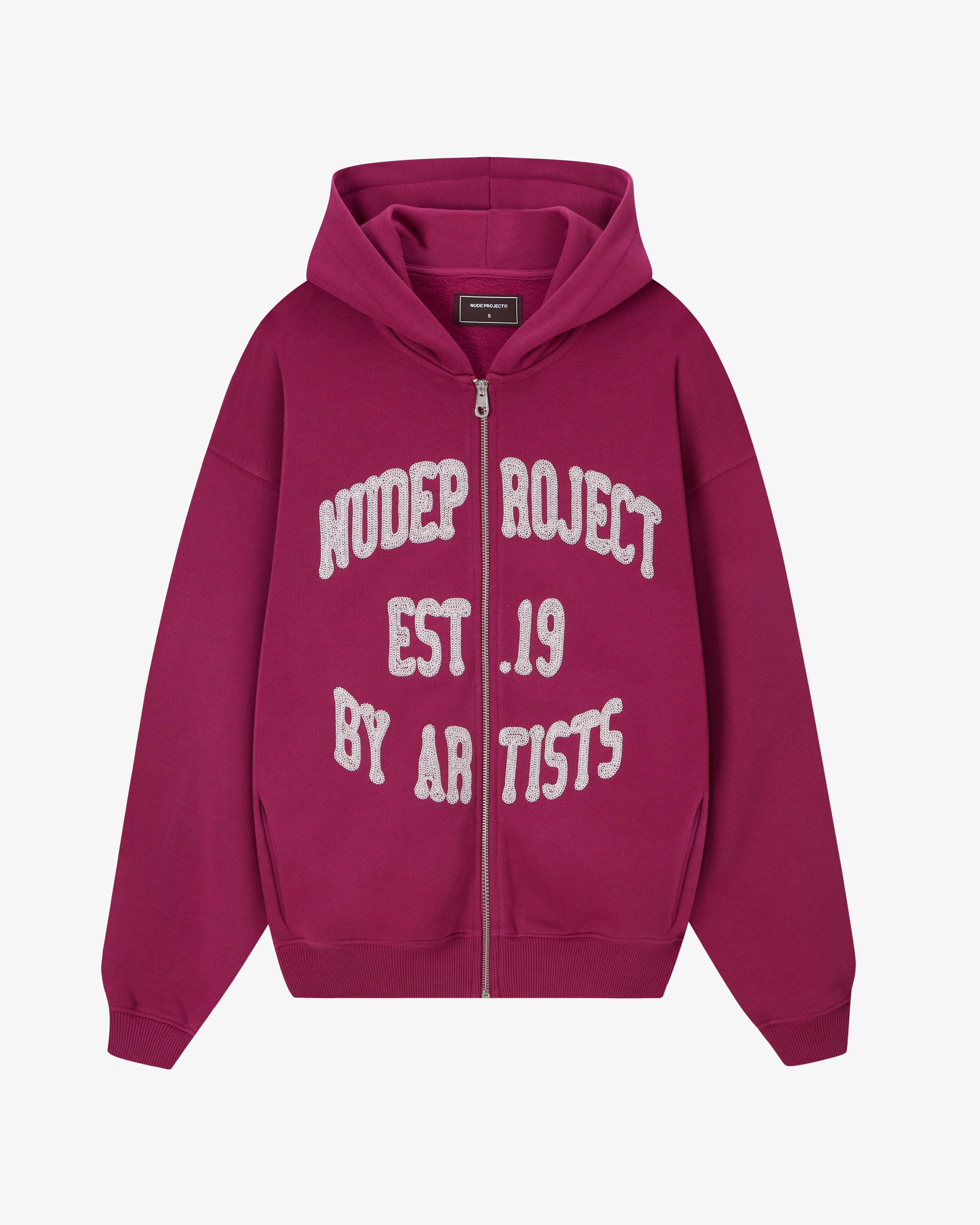Gravity Zip-Up Hoodie Burgundy