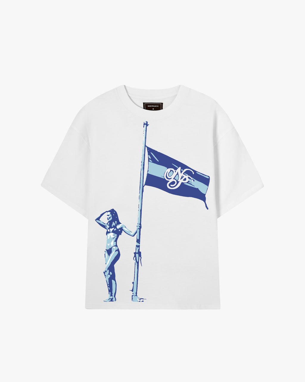 Camiseta Flag Blanca