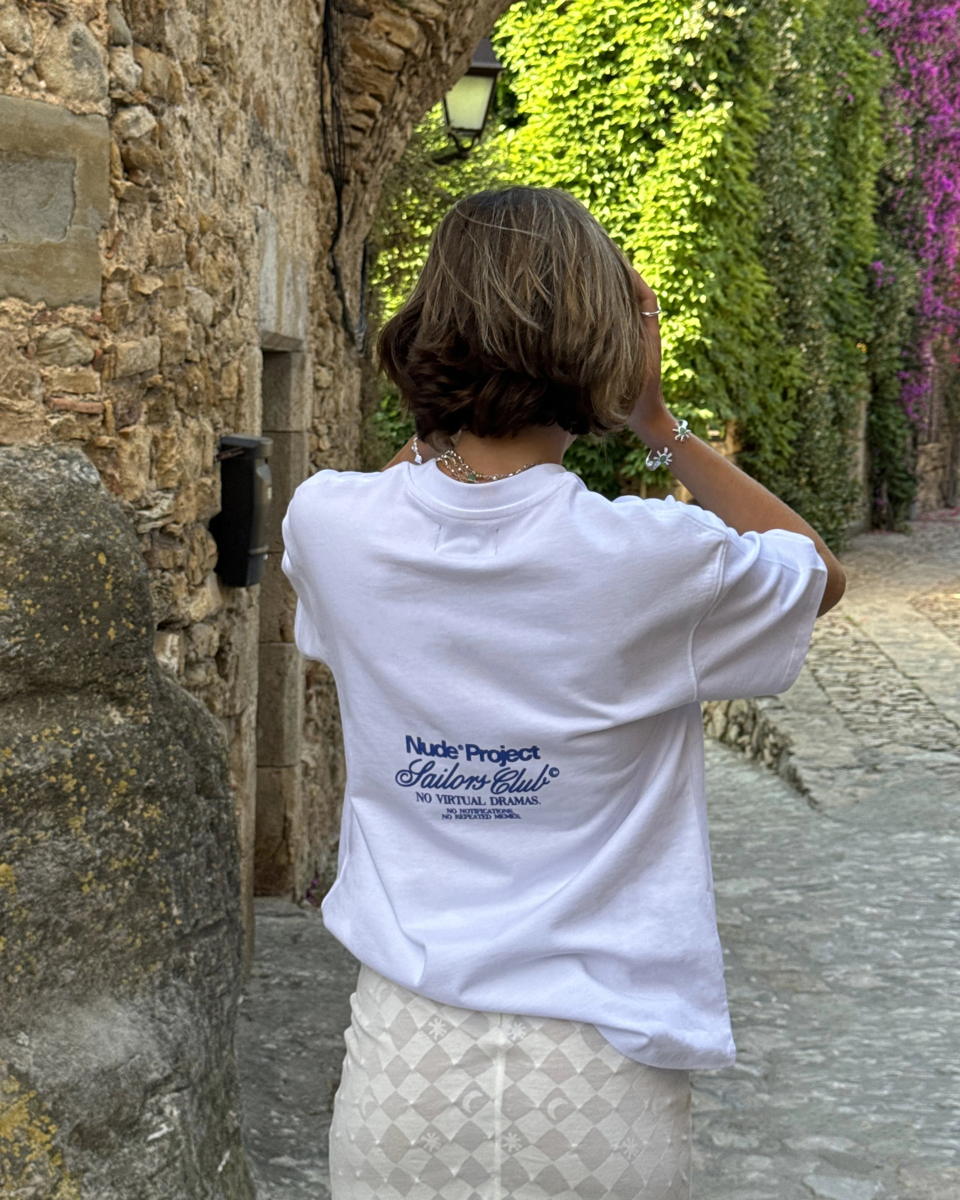 Camiseta Flag Blanca