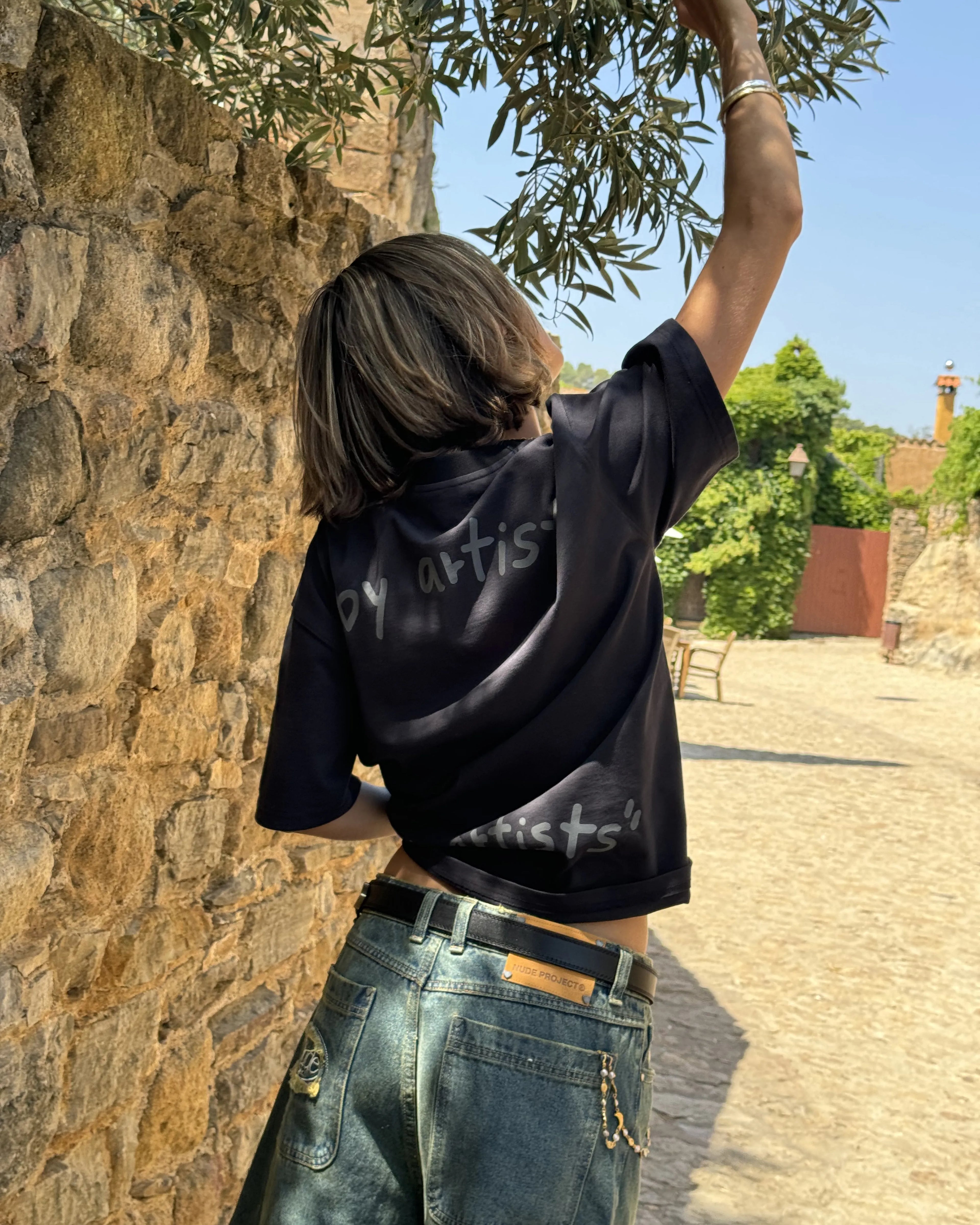 Camiseta Motto Negra