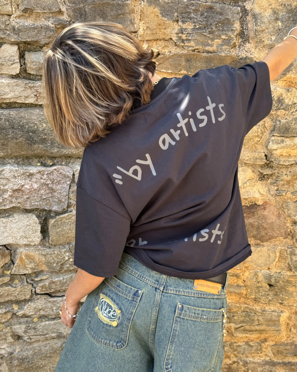 Camiseta Motto Negra