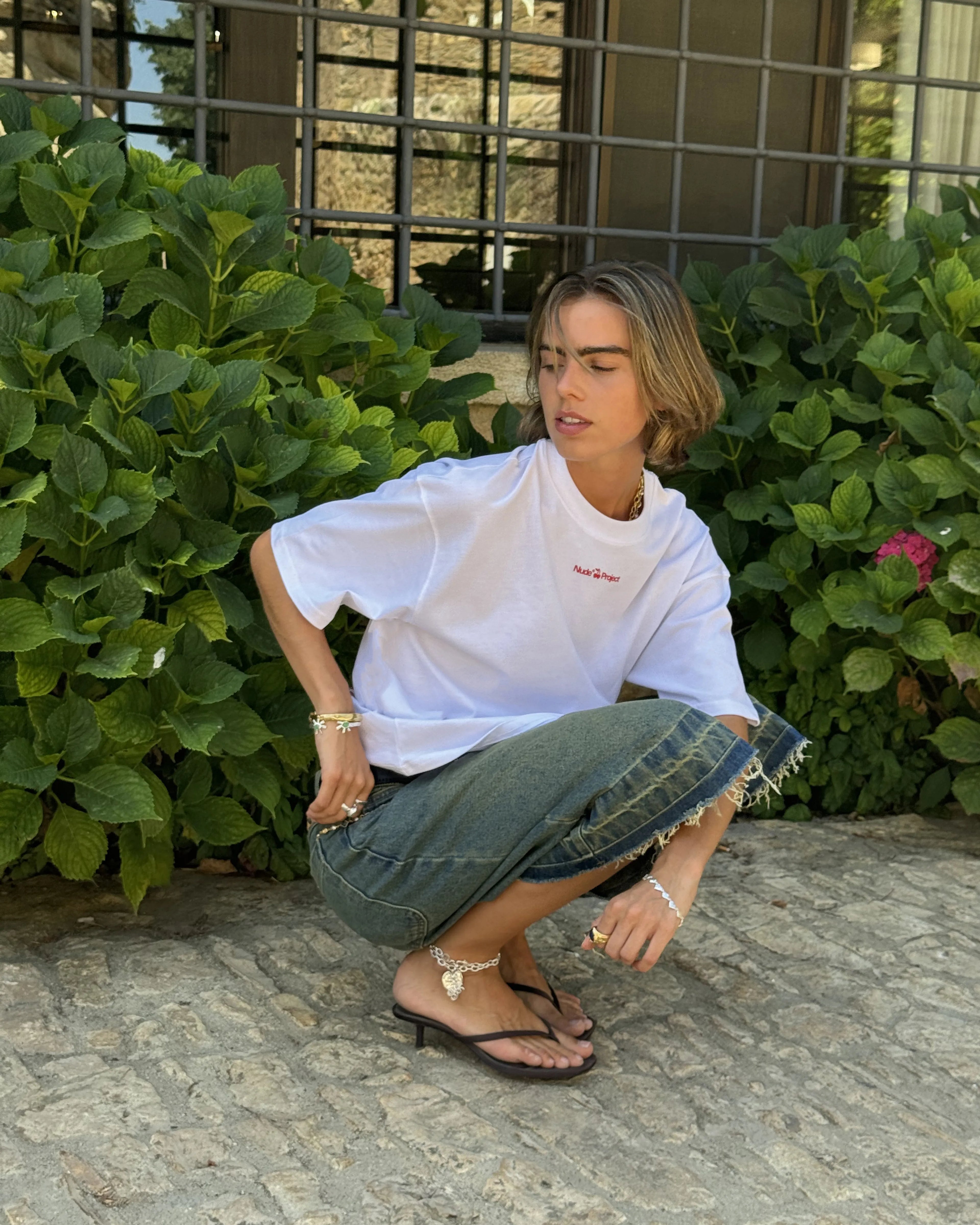 Pantalón Corto Baggy Indigo Old Denim