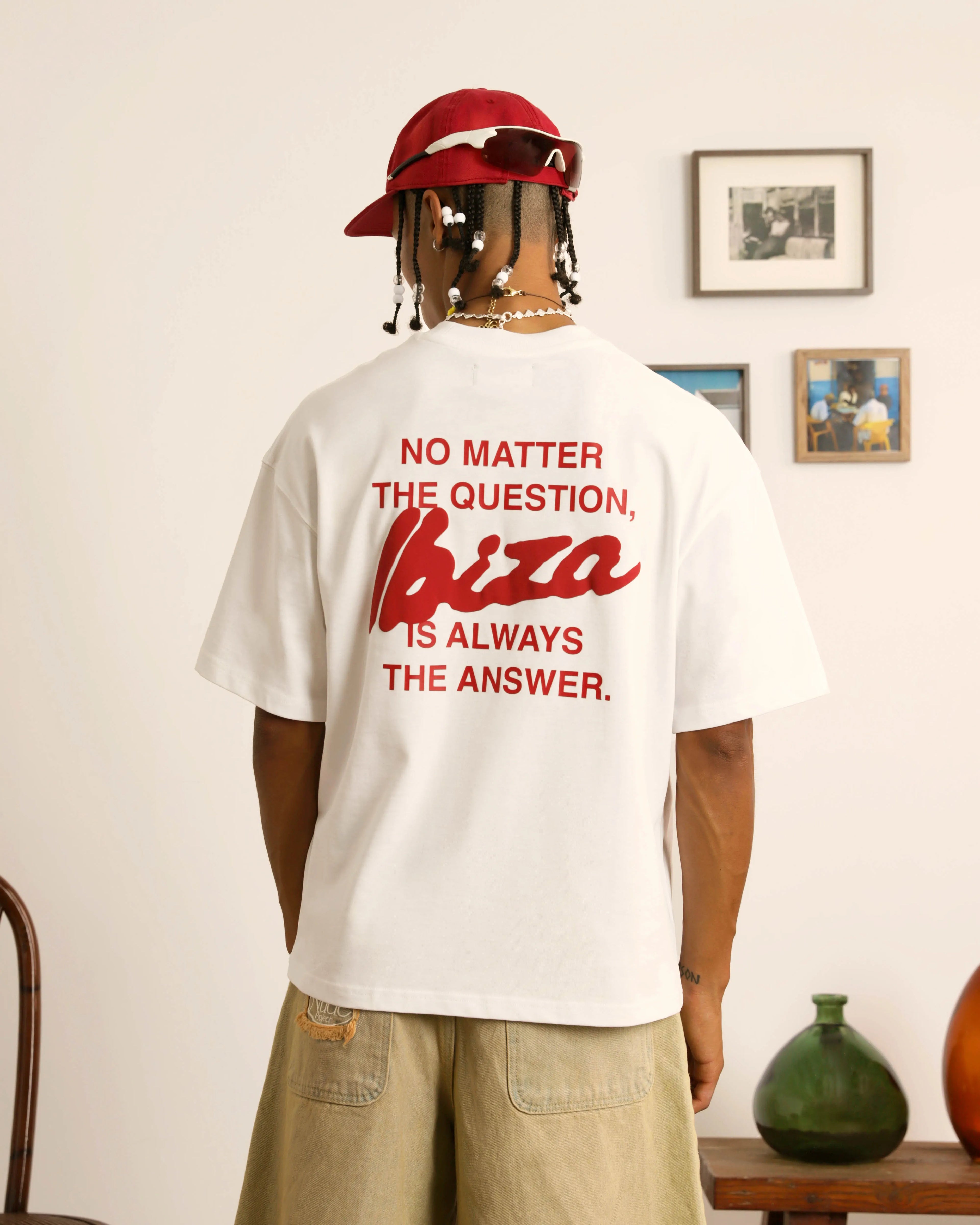 Camiseta Answer Blanca