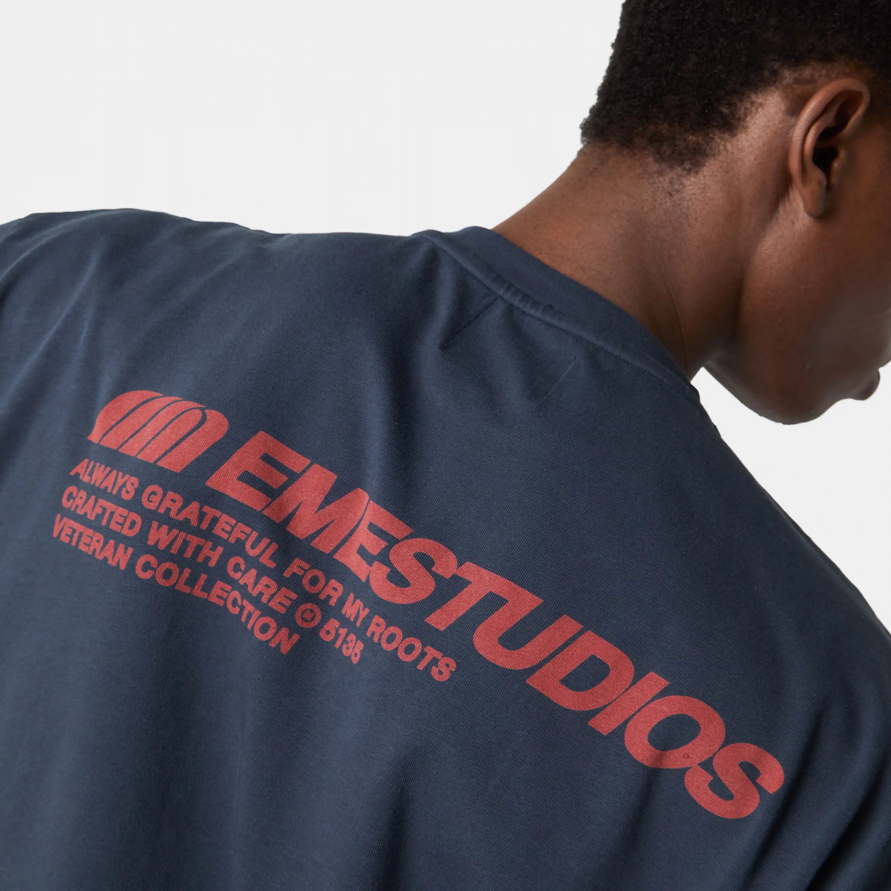 Roots Navy Oversized Tee