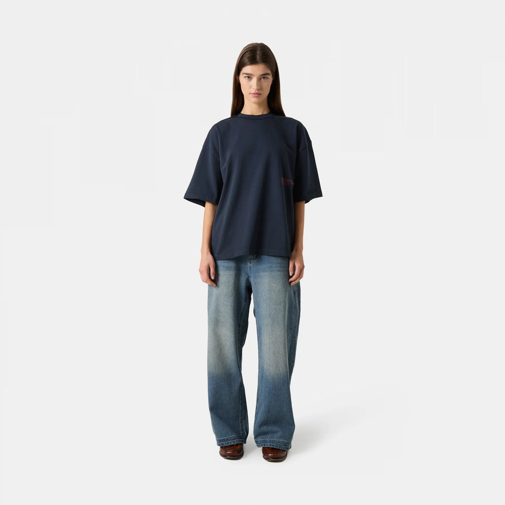 Roots Navy Oversized Tee