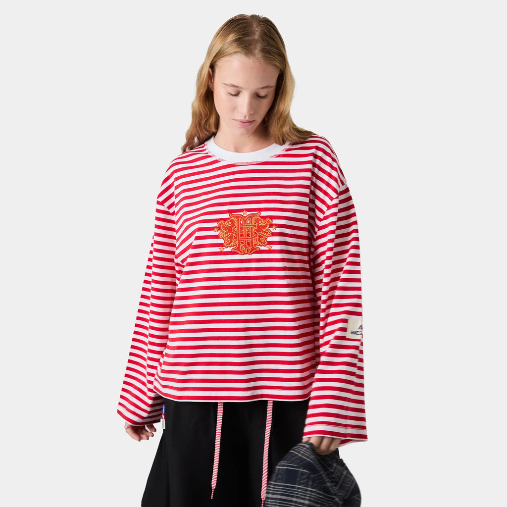 Horizon Striped Cherry LS