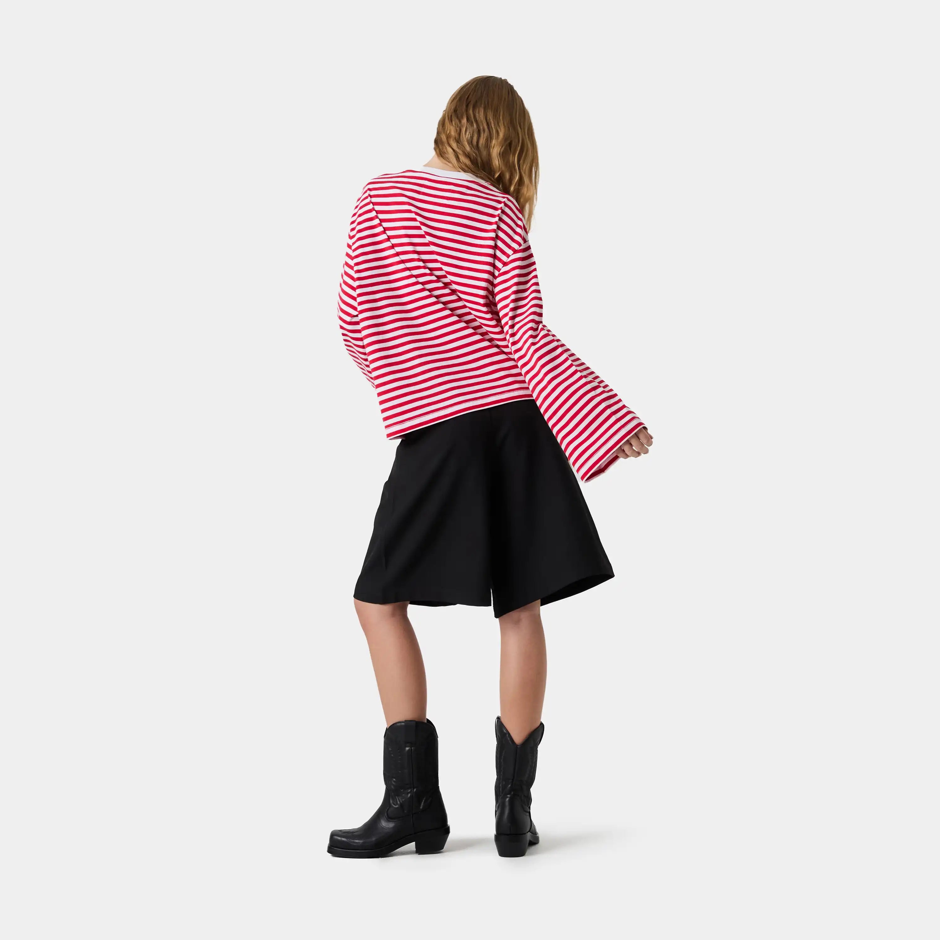 Horizon Striped Cherry LS