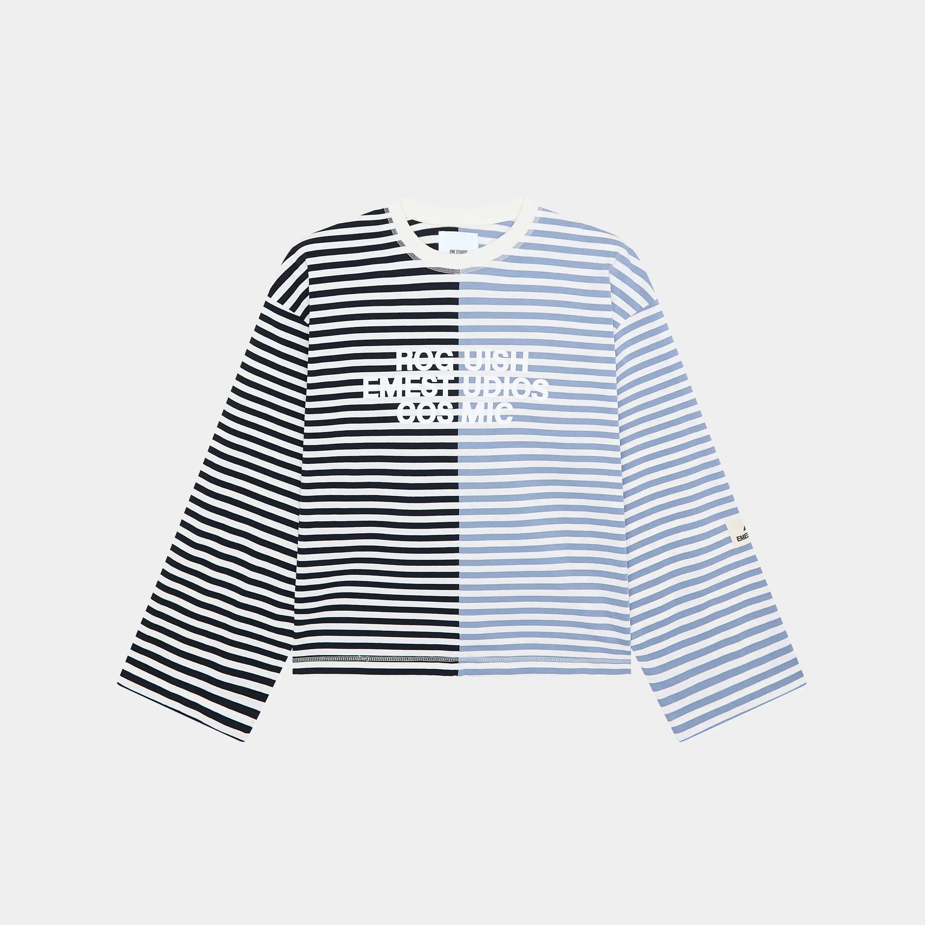 Roguish Blue Striped Long Sleeve