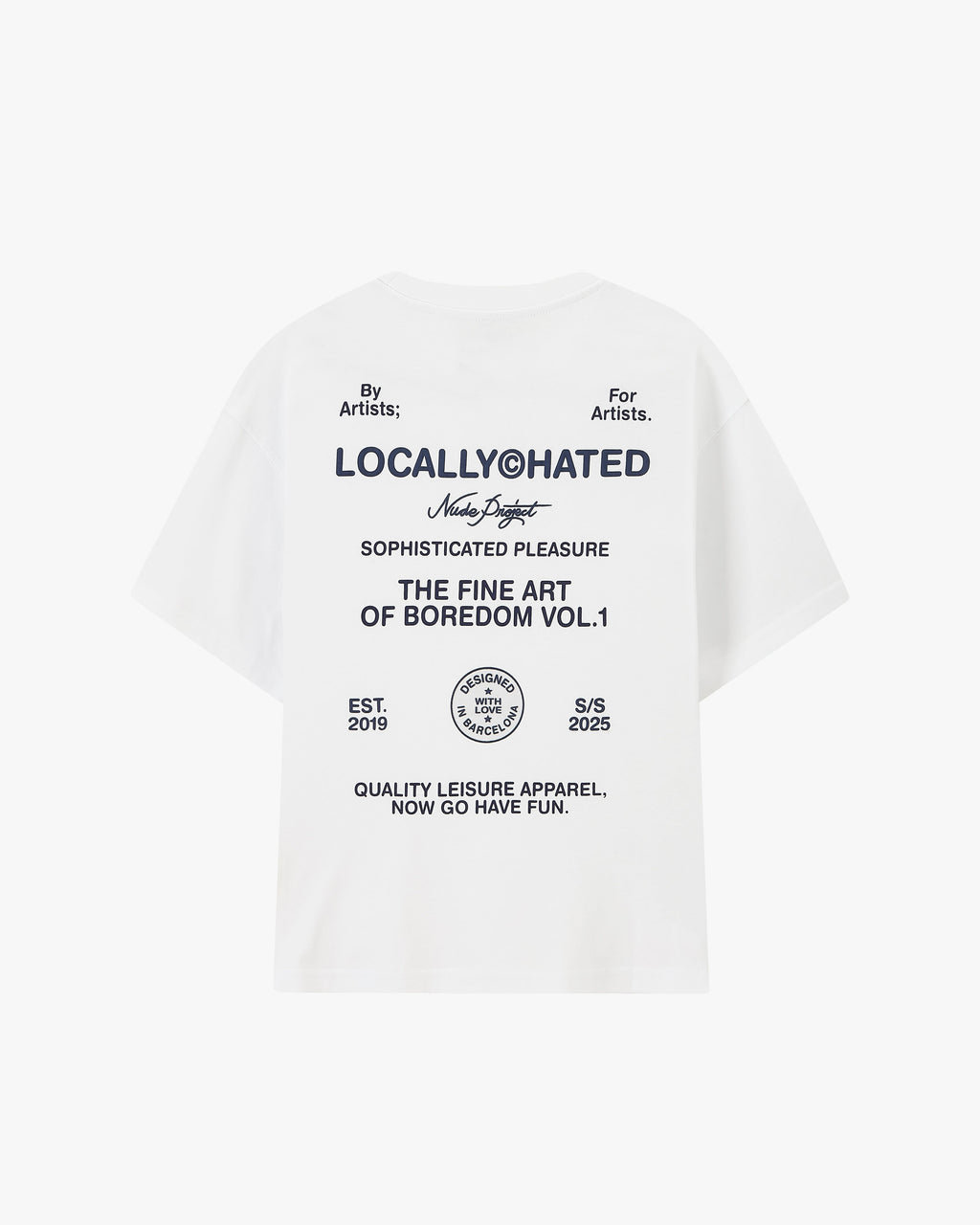 Camiseta Fine Art Blanca