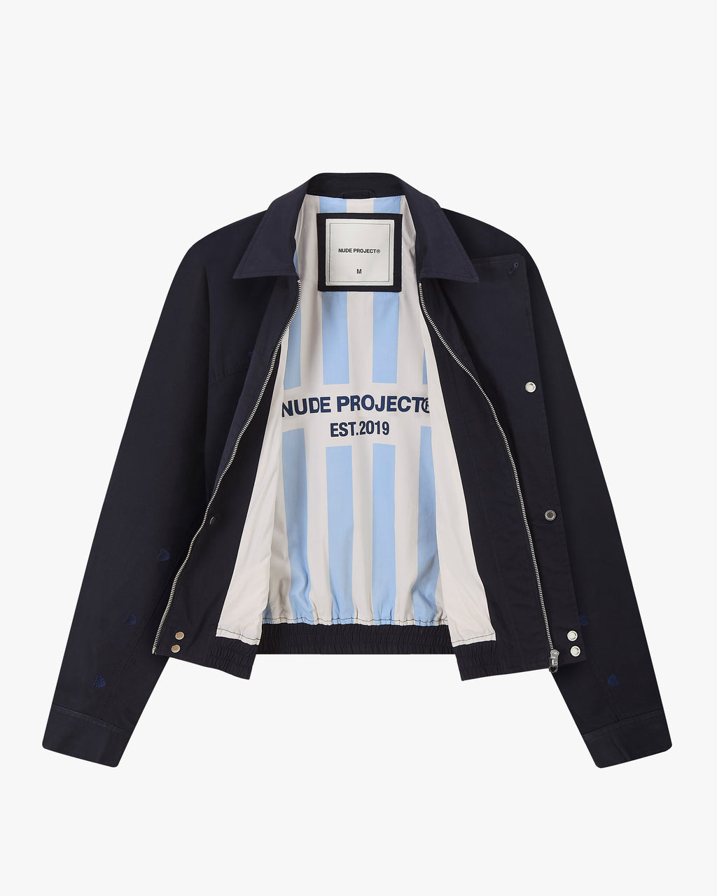 Chaqueta Flap Twill Azul Marino