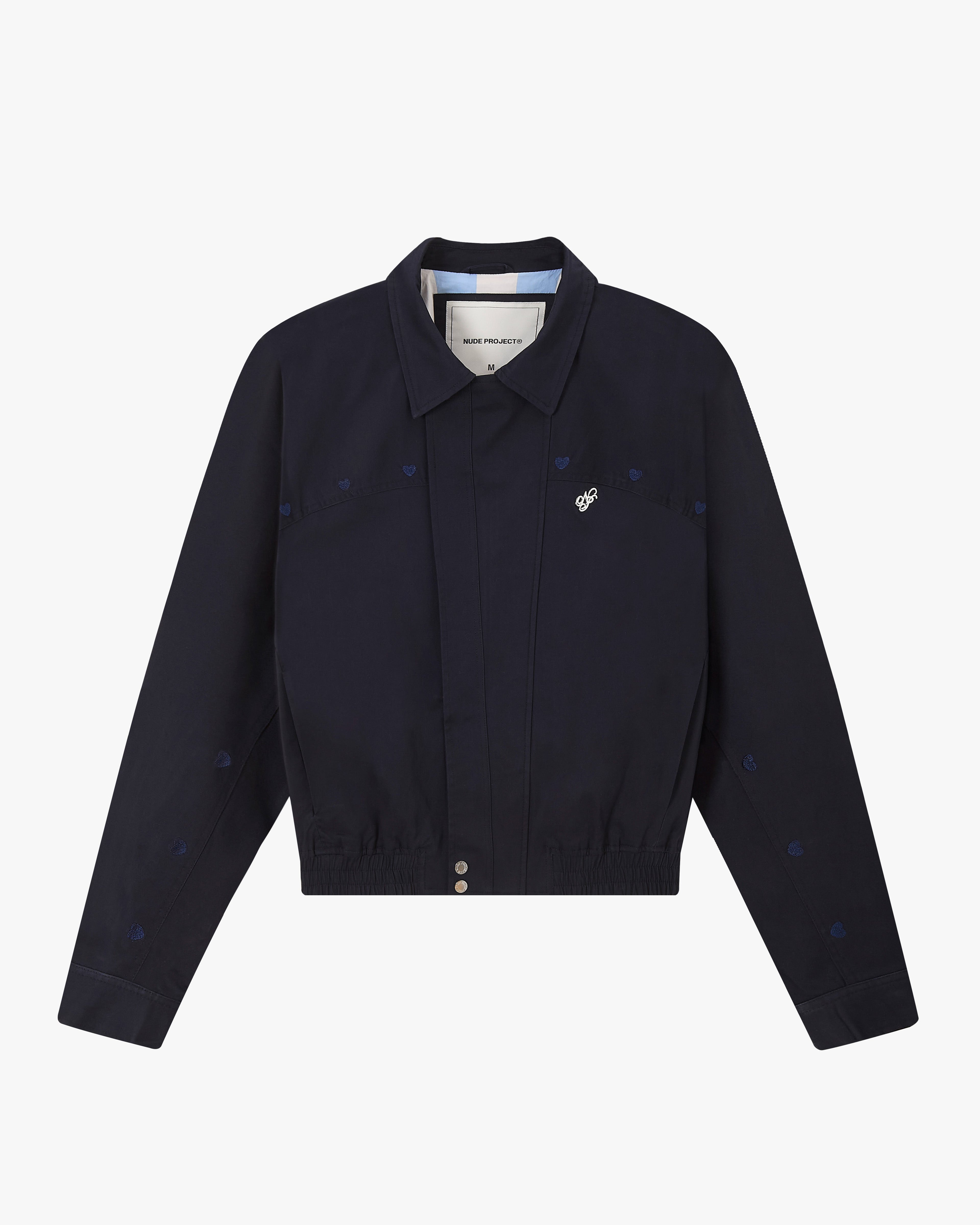 Chaqueta Flap Twill Azul Marino