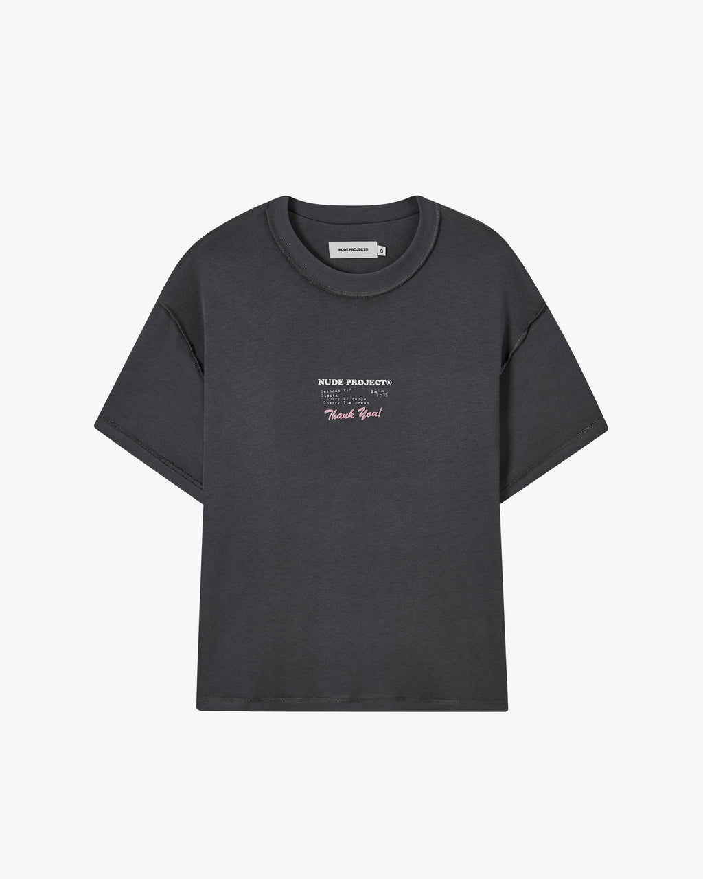 Camiseta Fuck Normal Gris Oscuro