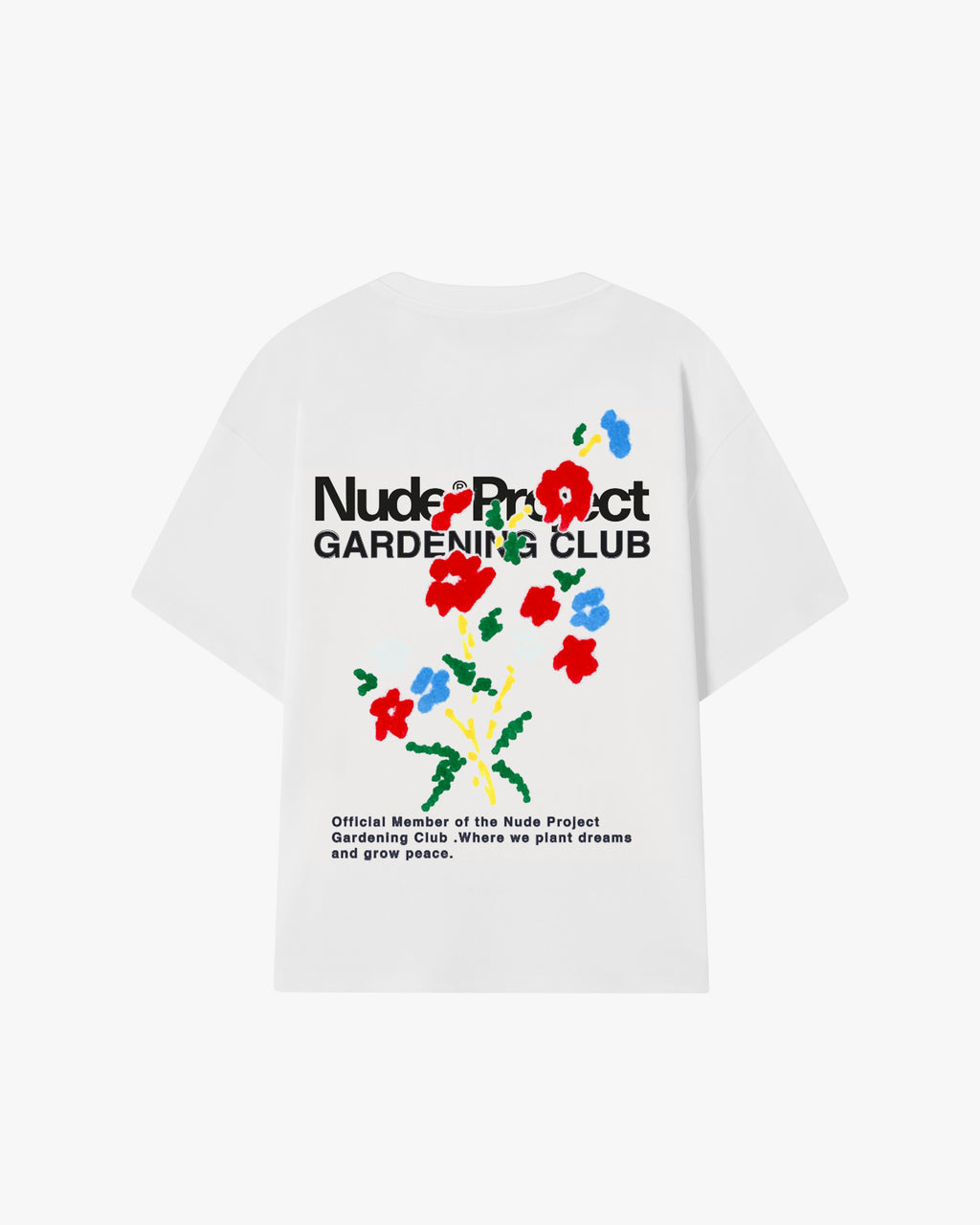 Camiseta Floreta Blanca