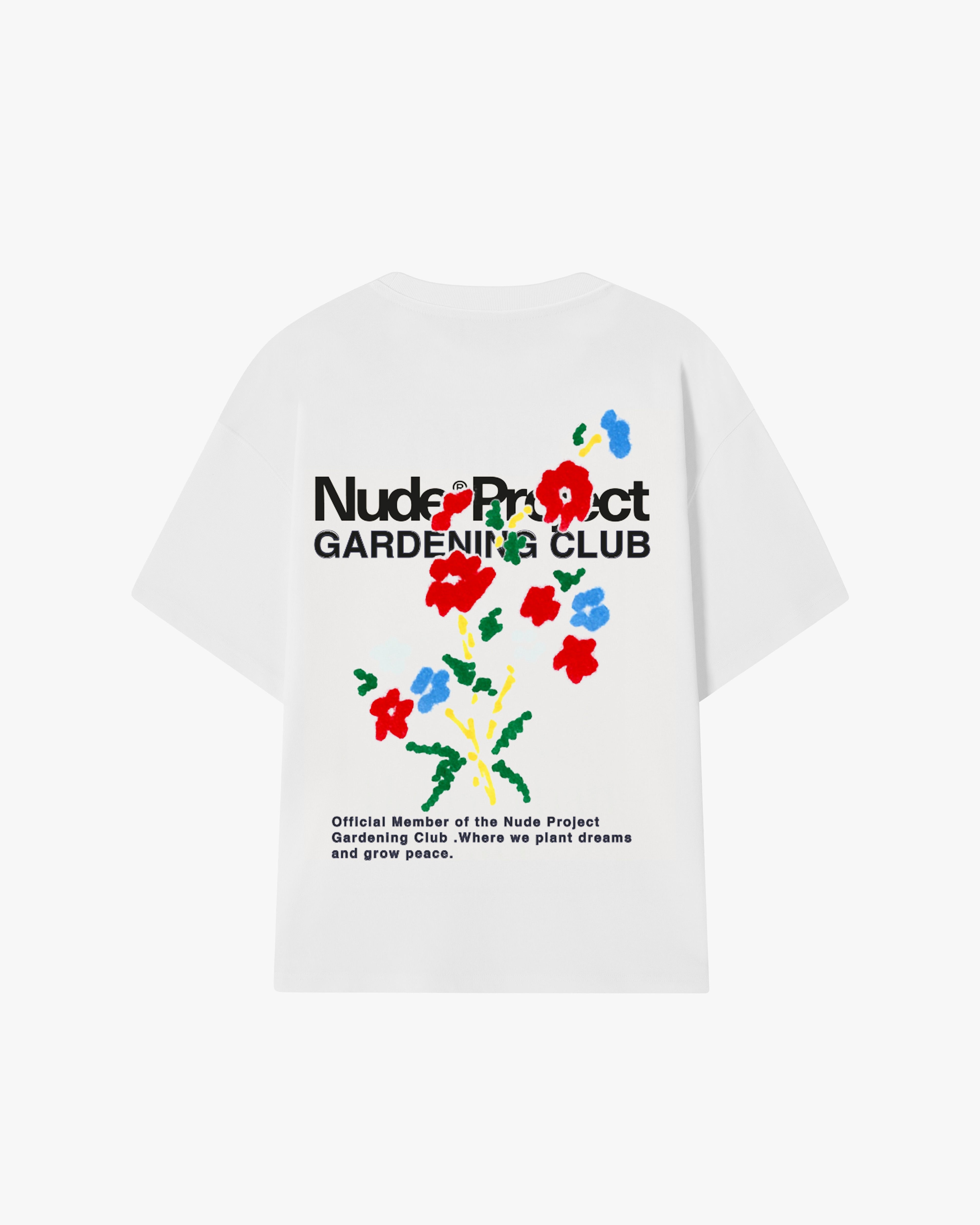 Camiseta Floreta Blanca