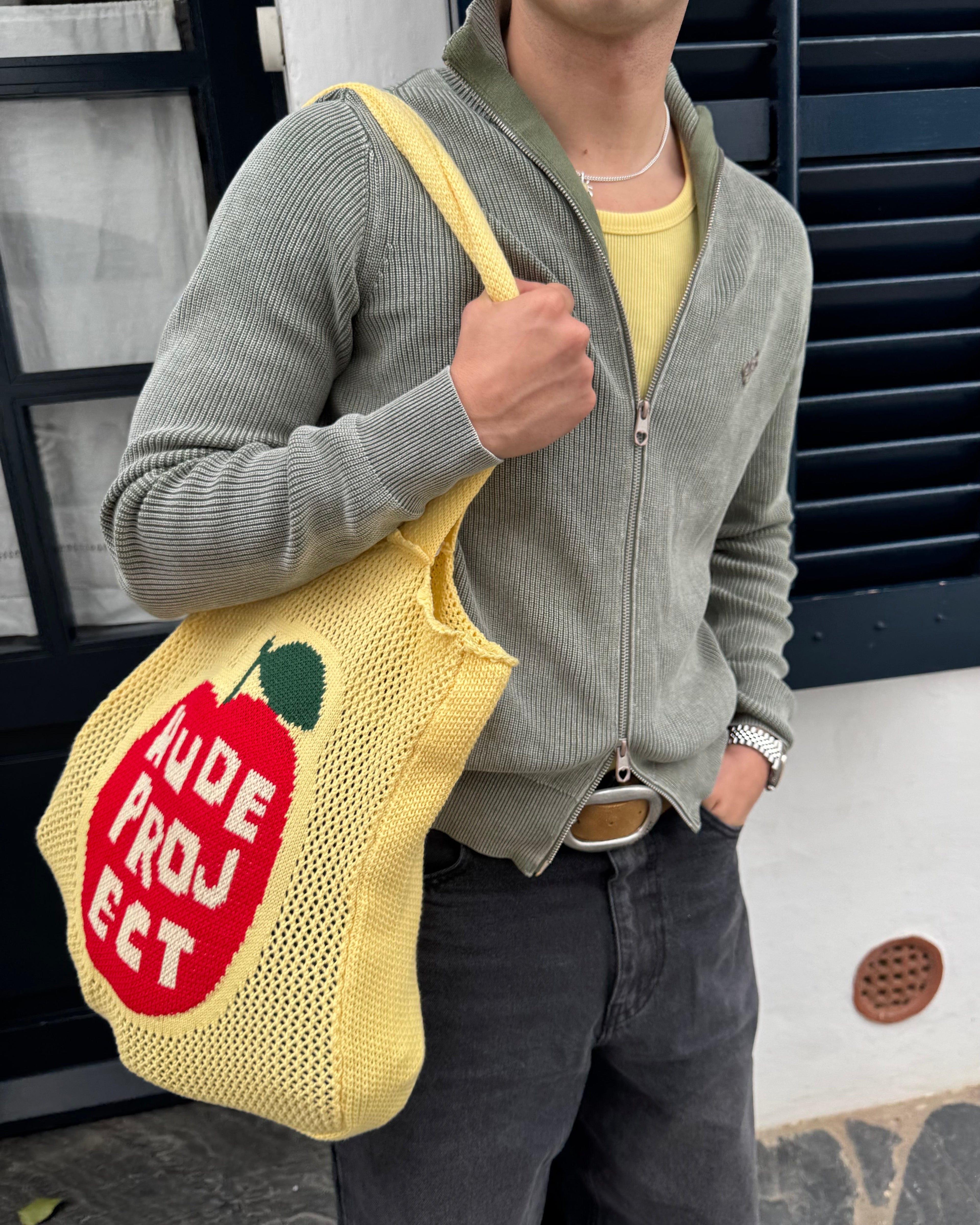 Cárdigan Con Cremallera Shady Verde