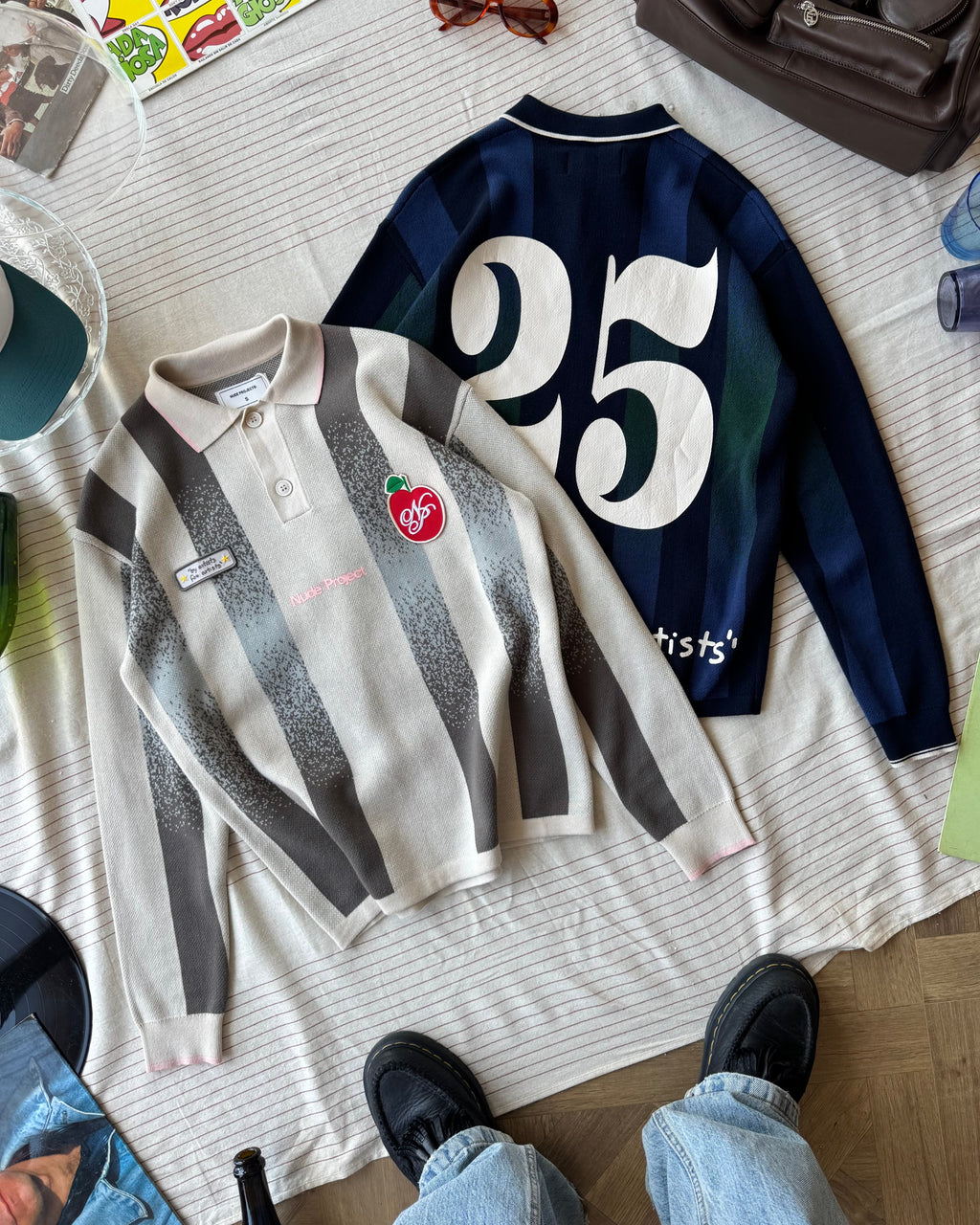 Jersey Polo Vizcaya Football Gris