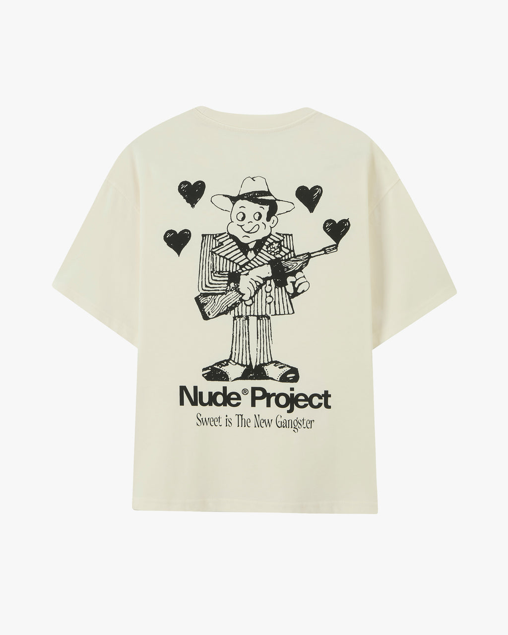 Gangster Tee Marshmallow