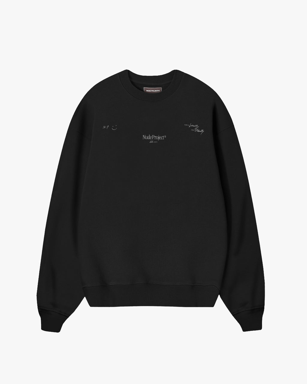 Sudadera Sin Capucha Global Soon Negro