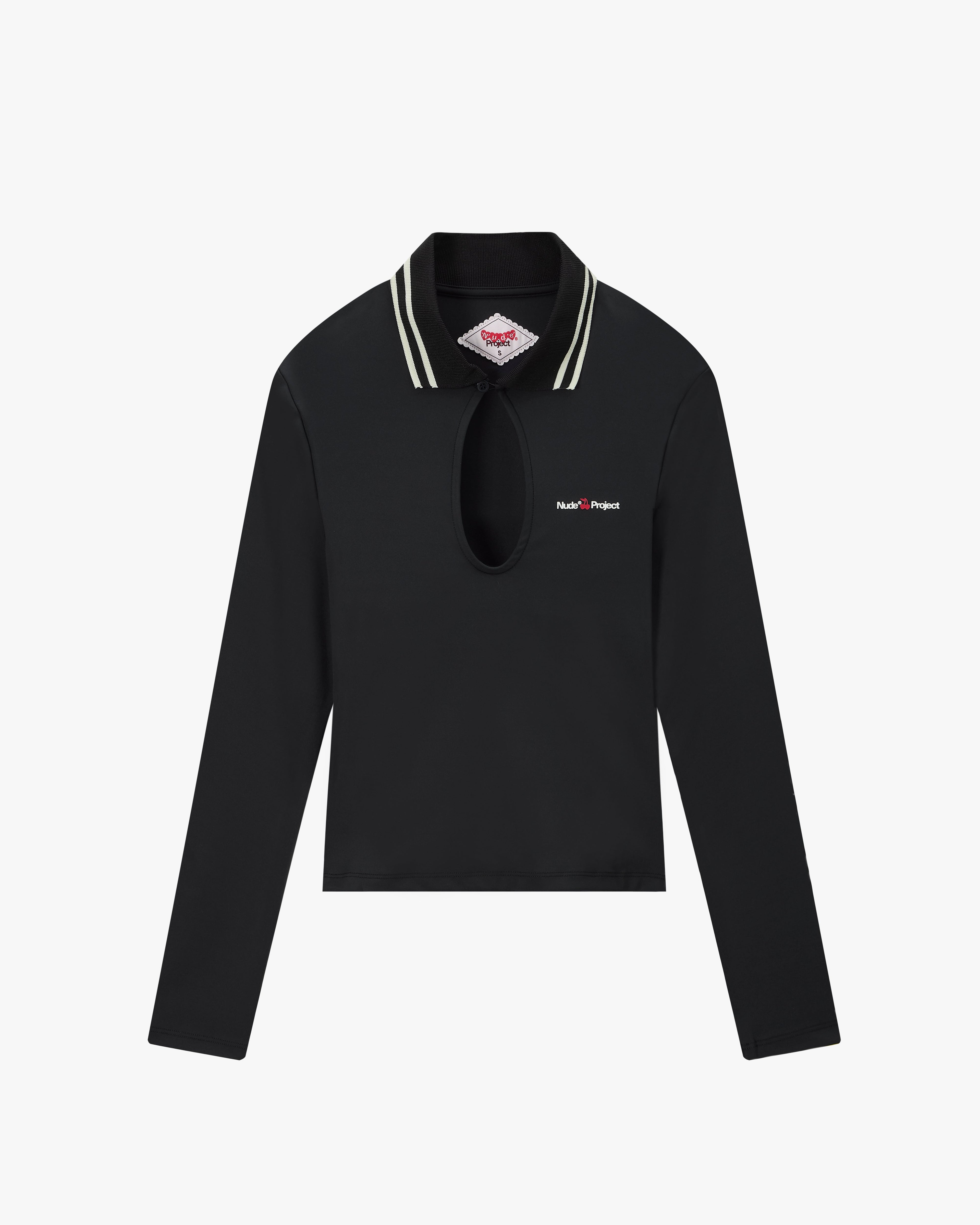 Camiseta Manga Larga Grosella Negra