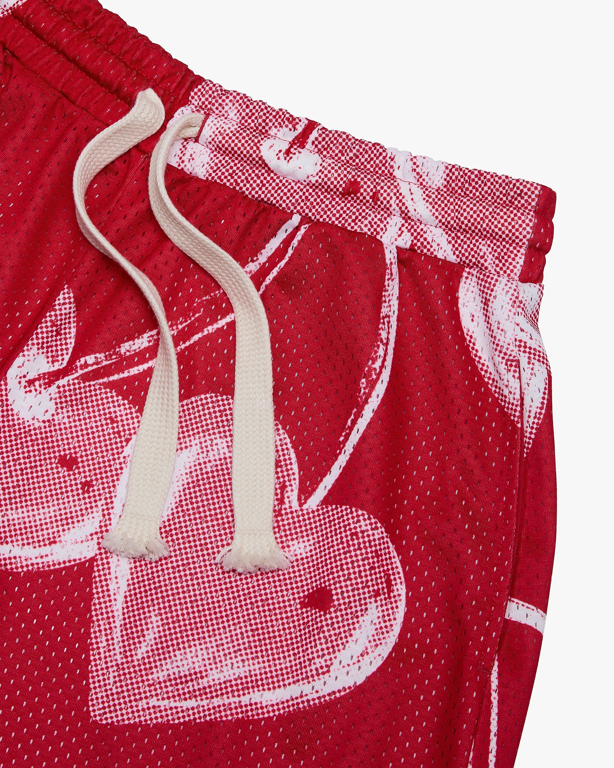 Pantalón Corto Mesh Rojo