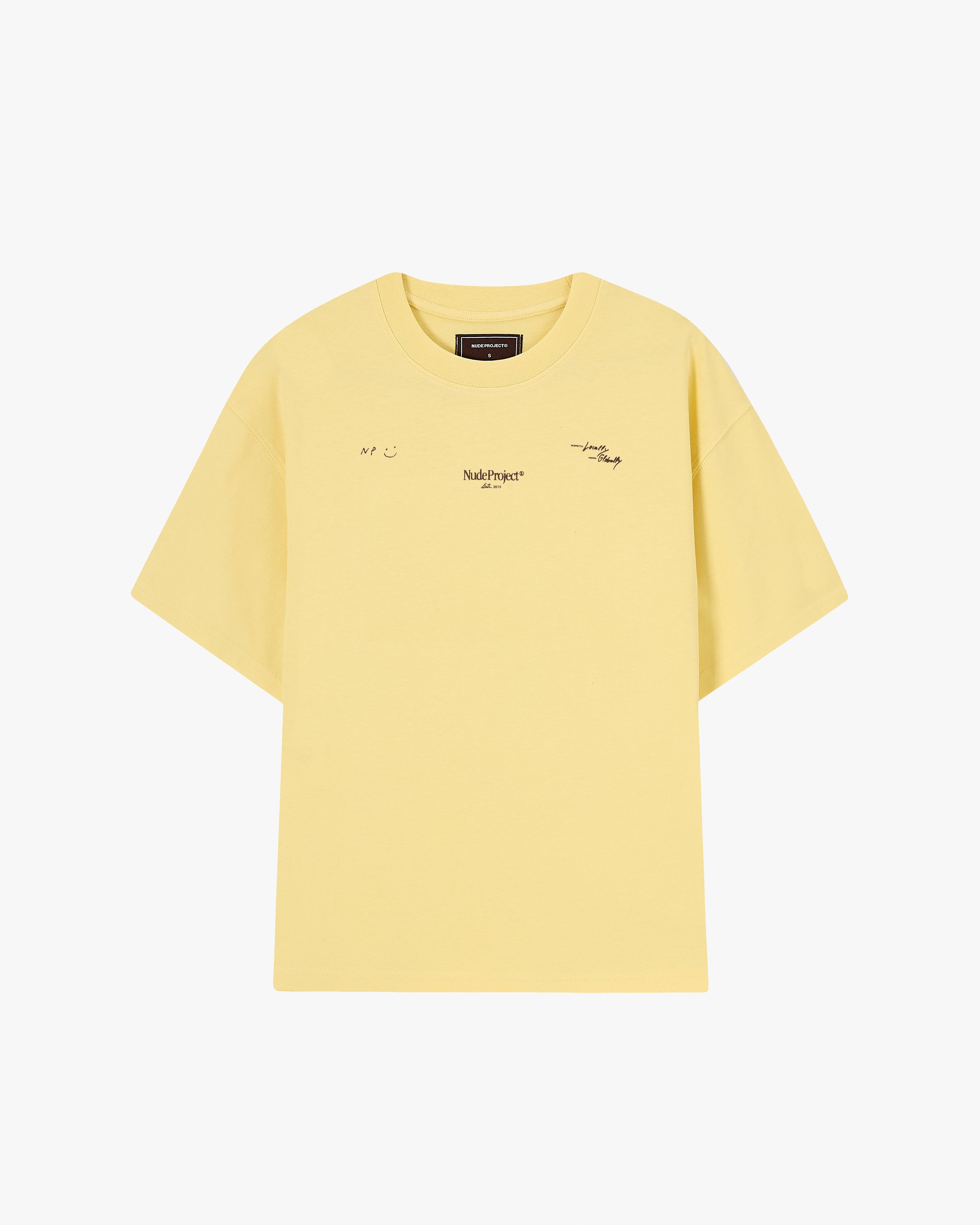 Camiseta Global Soon Amarilla