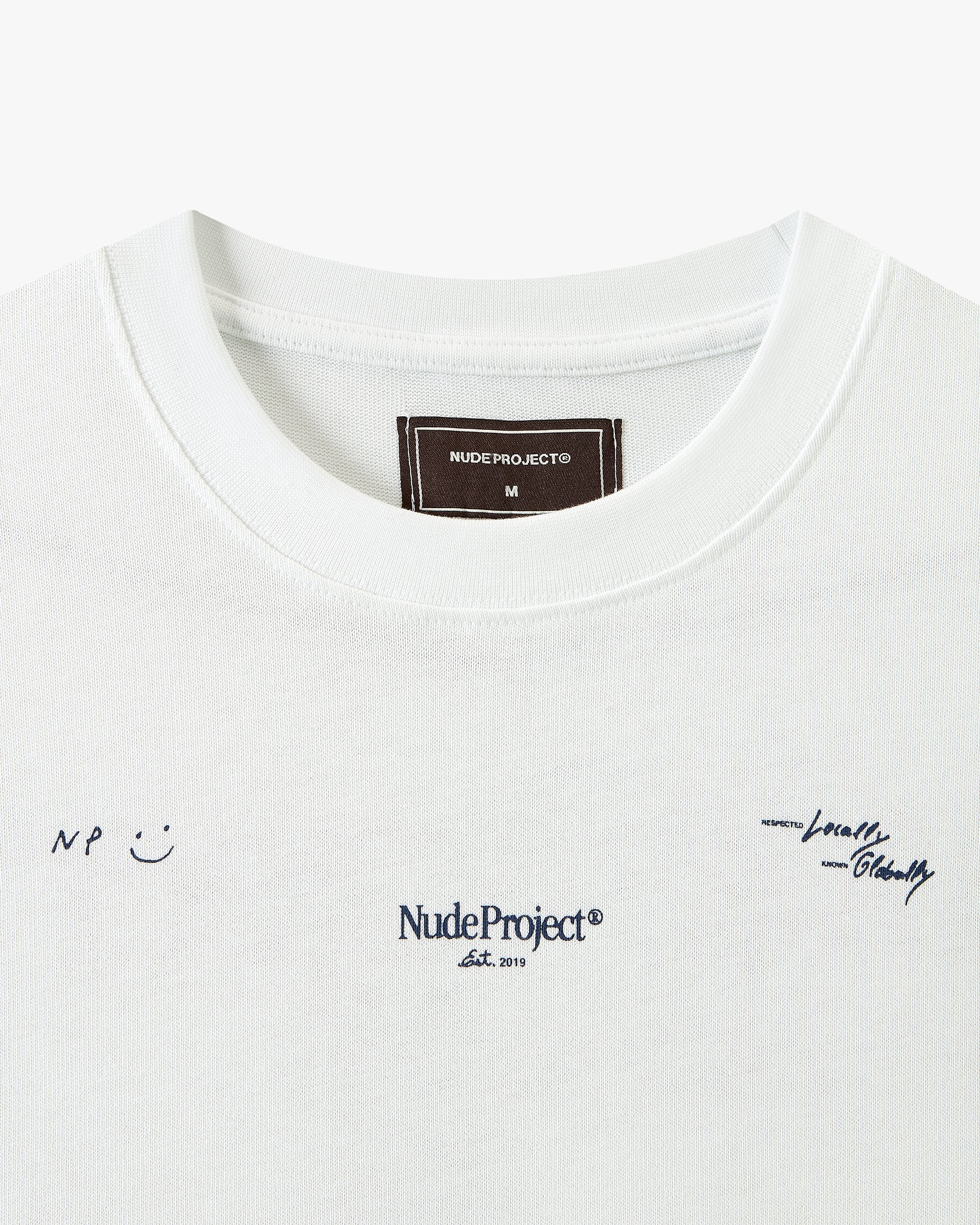 Global Soon Tee White