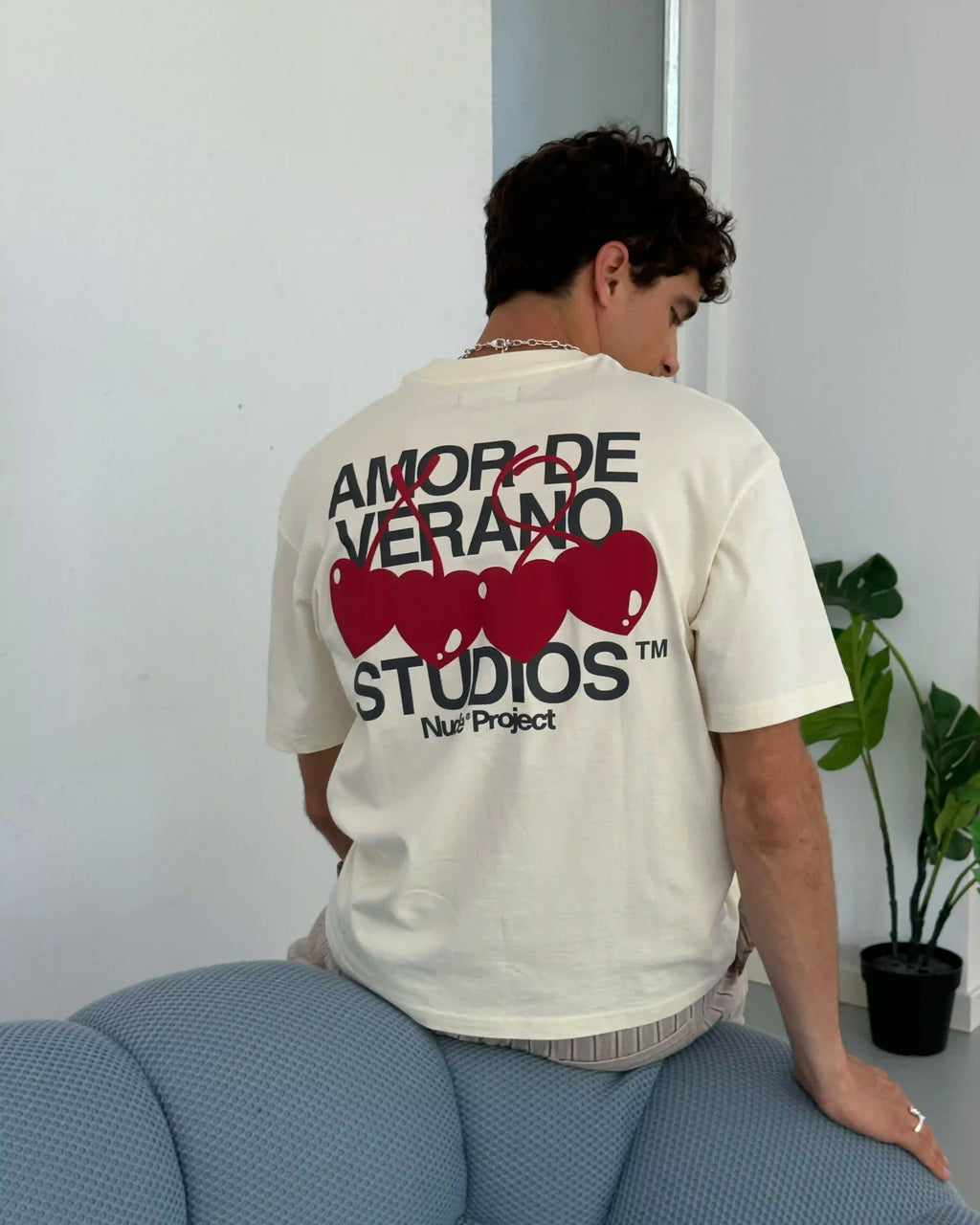 Camiseta Xoxo Blanco Crema