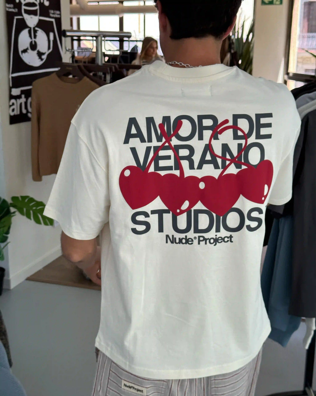 Camiseta Xoxo Blanco Crema