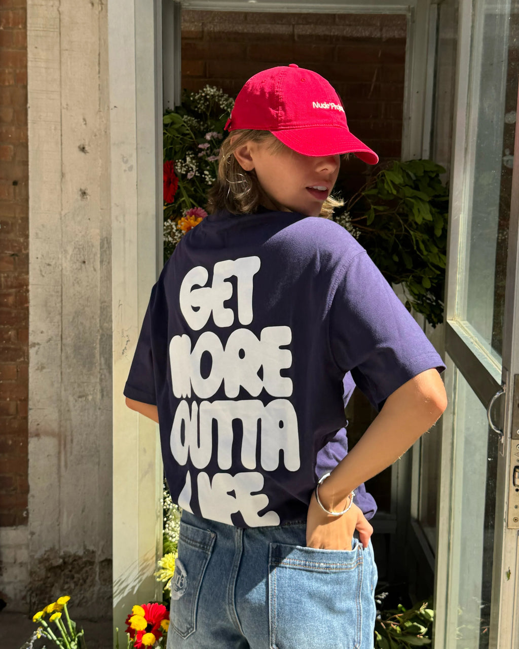 Camiseta Always Late Azul Marino